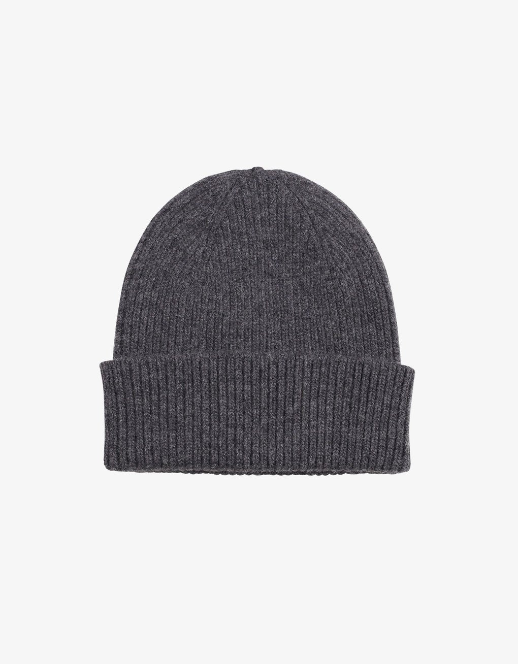 MERINO WOOL BEANIE - LAVA GREY