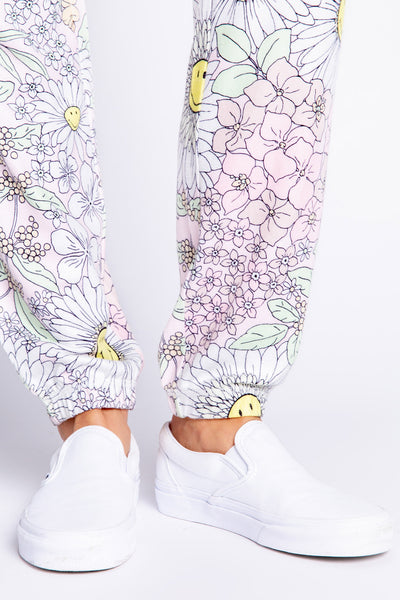 SMILEY BLOOMS JOGGER