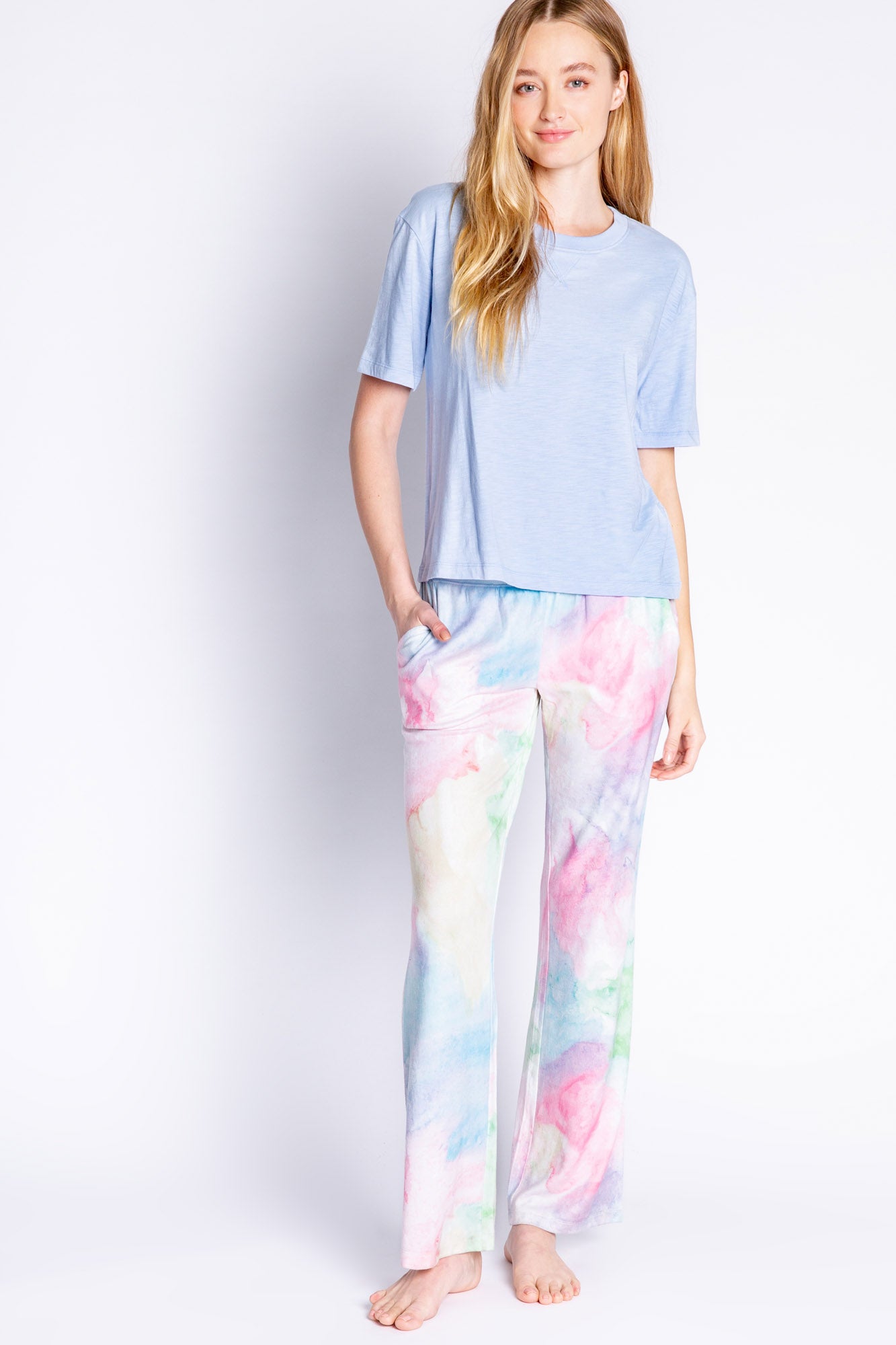 WATERCOLOR EXPRESSIONS LOUNGE PANT