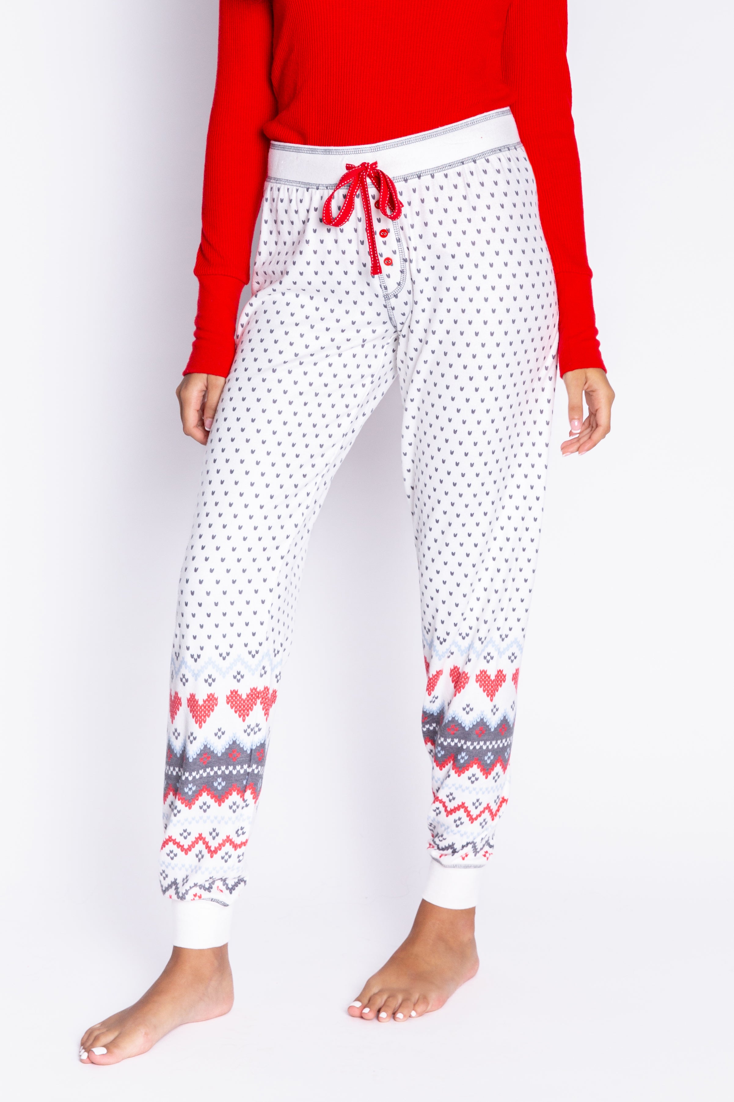 HAPPY HAPPY JOY JOY JAMMIE PANT - IVORY