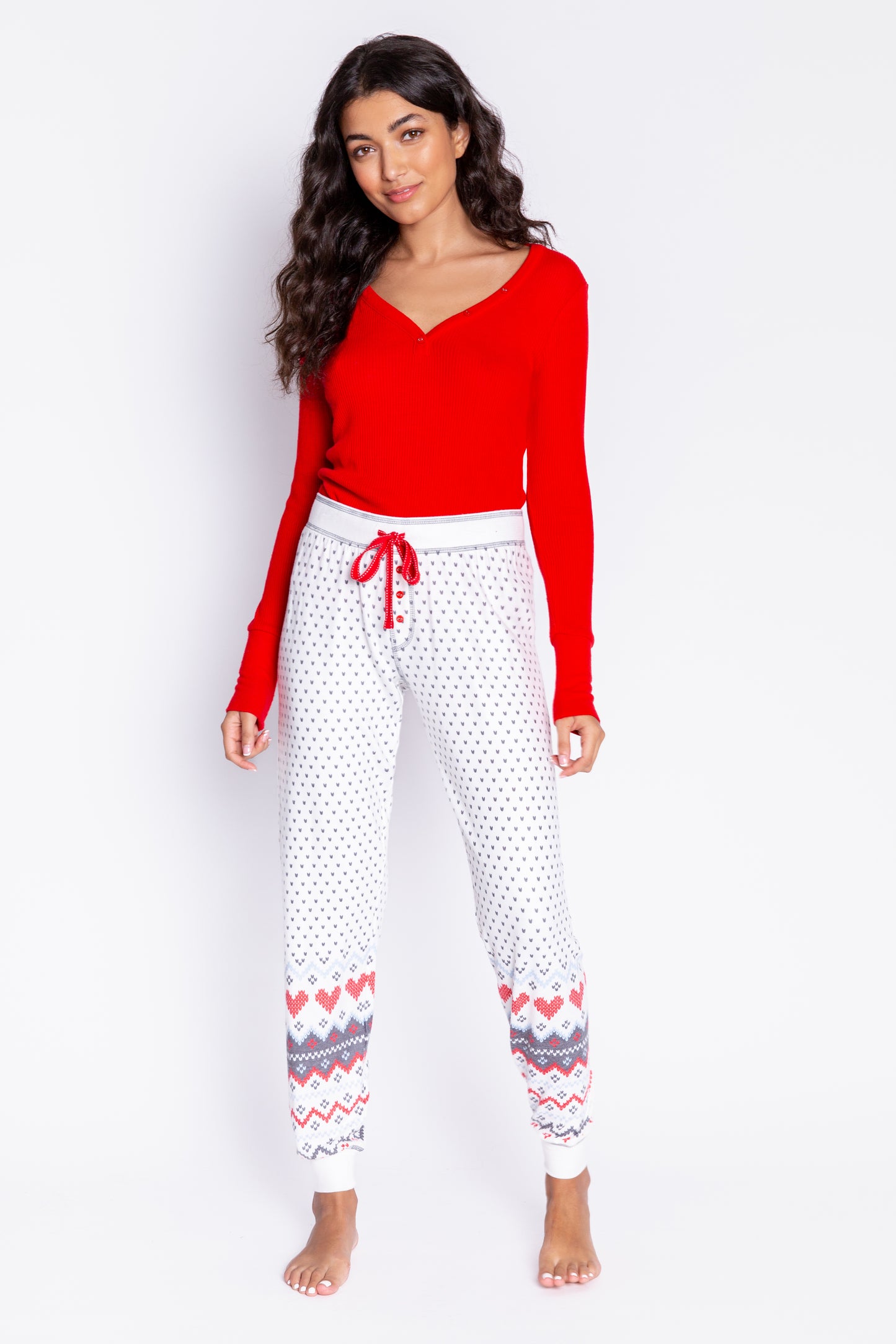 HAPPY HAPPY JOY JOY JAMMIE PANT - IVORY