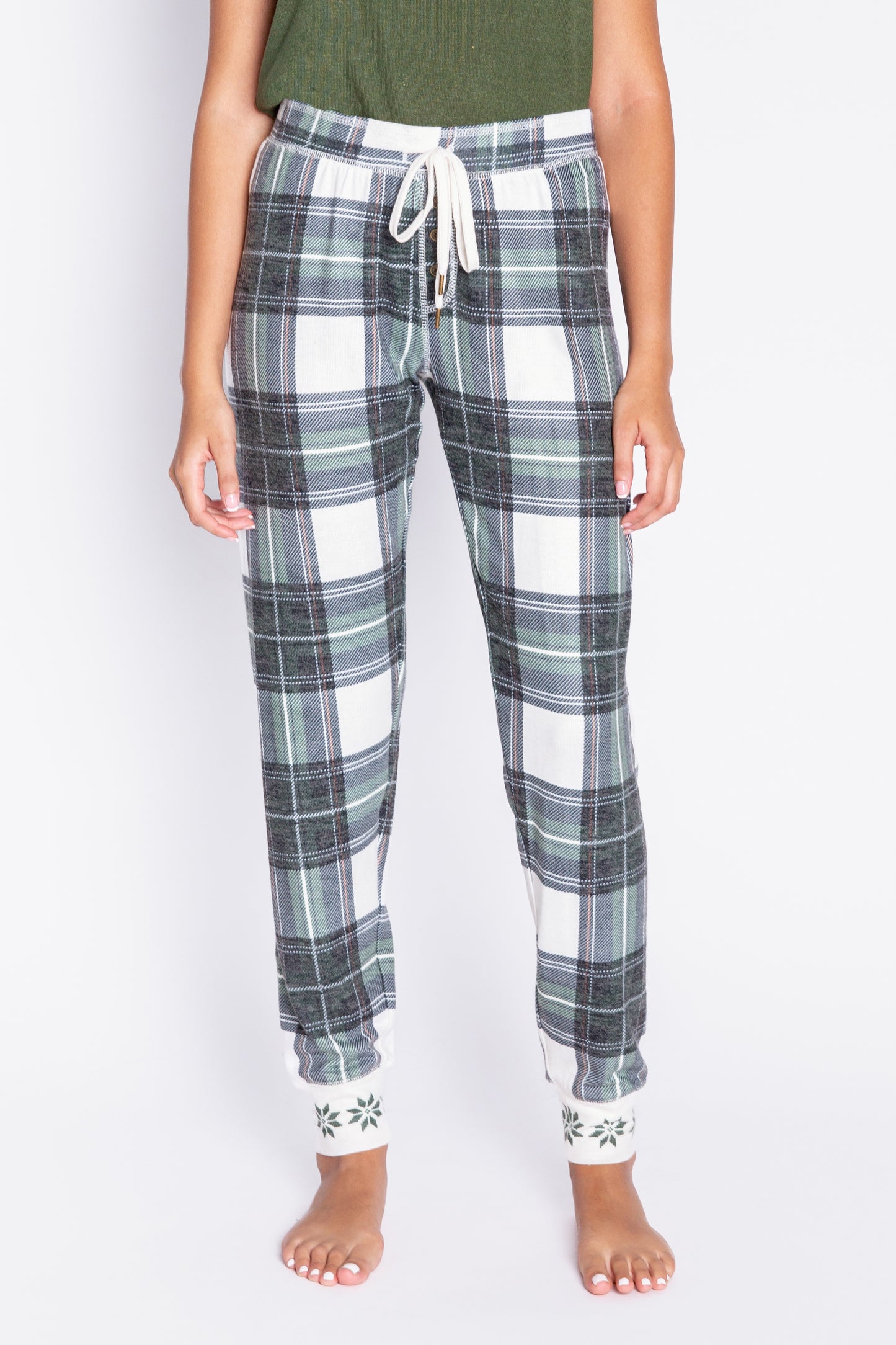 PINE WOODS PLAID JAMMIE PANT