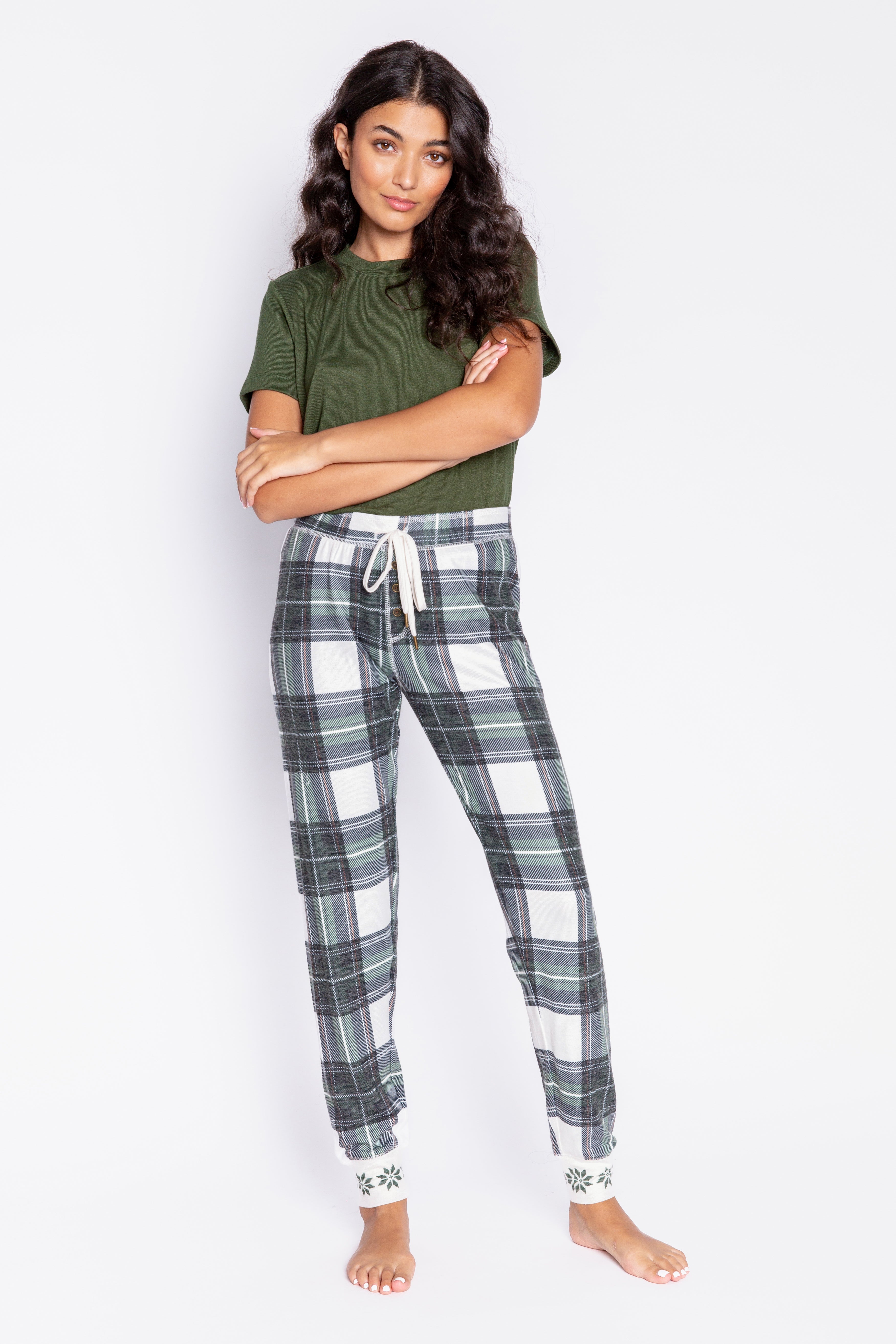 PINE WOODS PLAID JAMMIE PANT