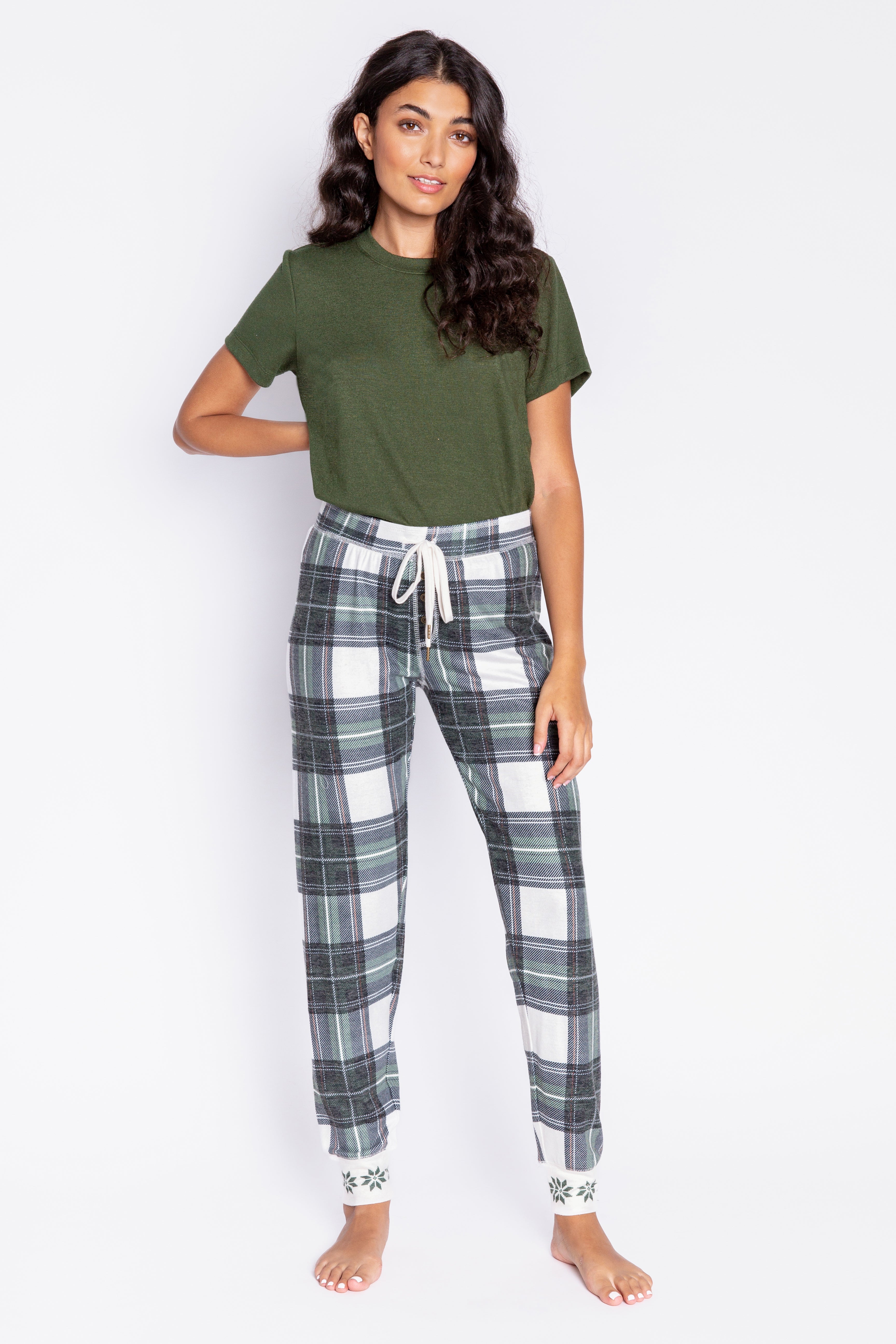 PINE WOODS PLAID JAMMIE PANT