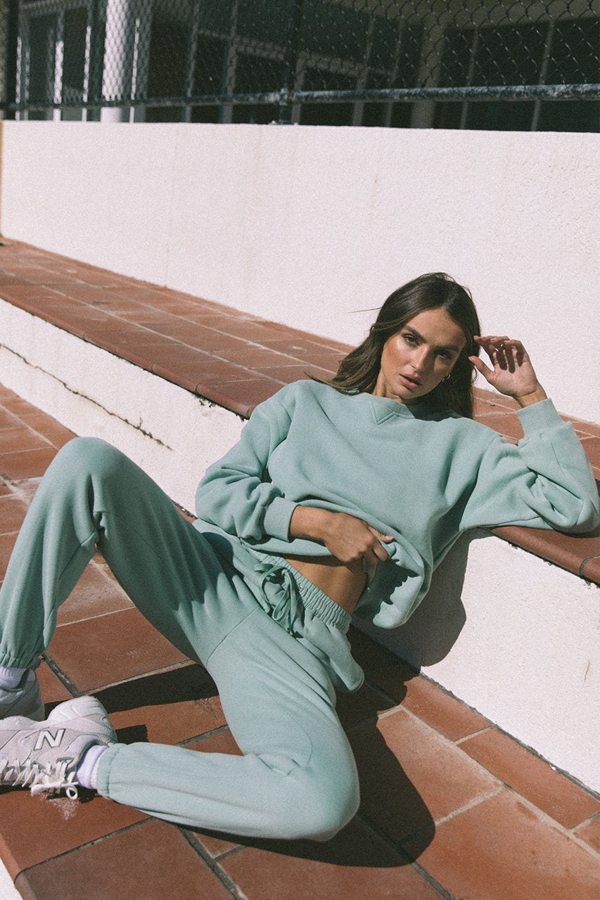 RW SEAFOAM LOUNGE SET