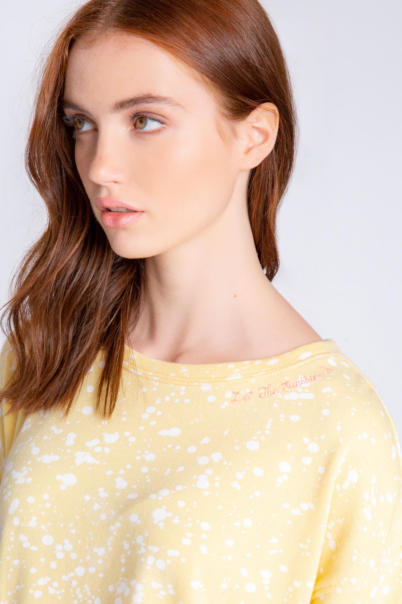 FLICK OF A BRUSH SUNSHINE SWEATER