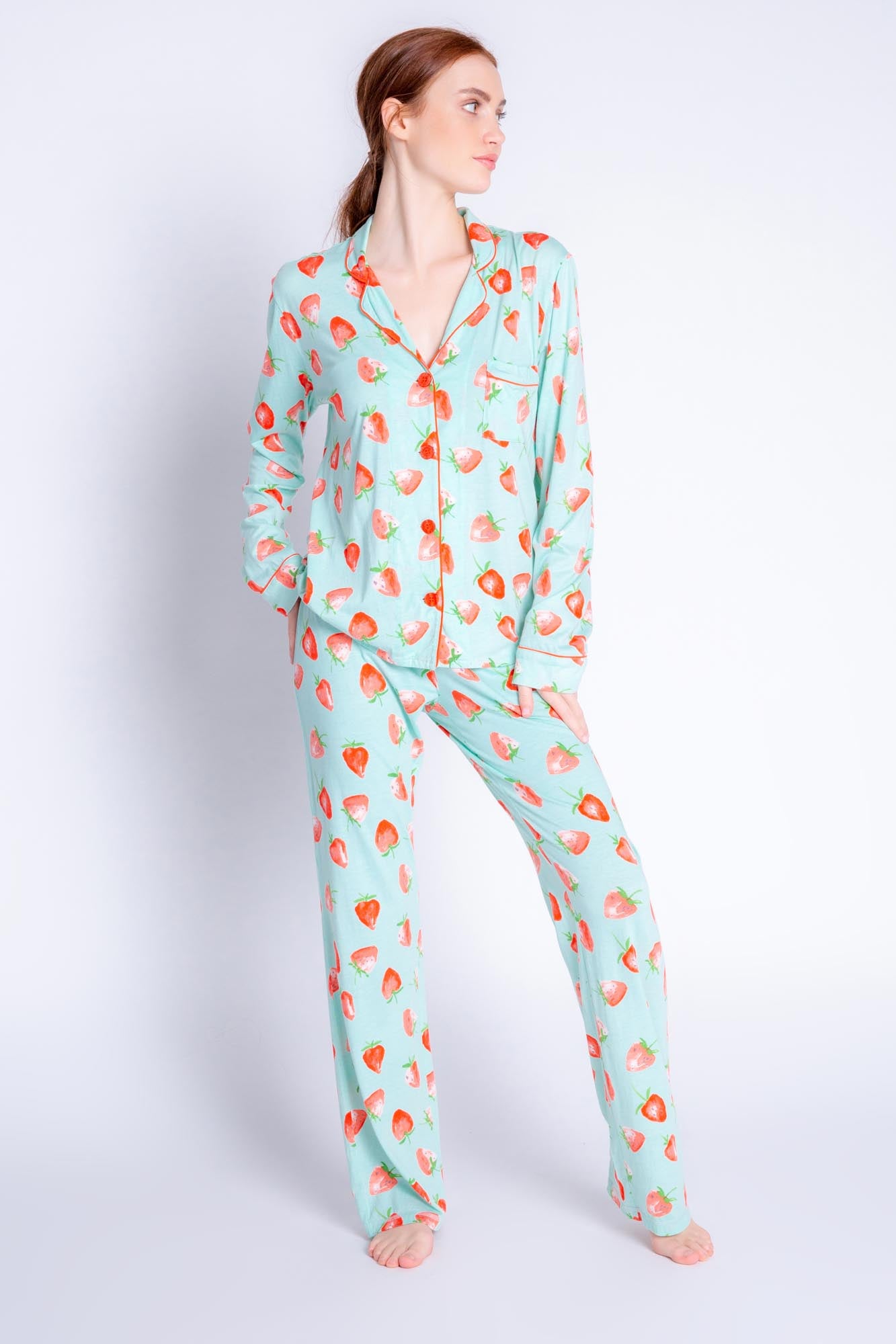 PLAYFUL PRINTS LIFE IS SWEET PJ SET