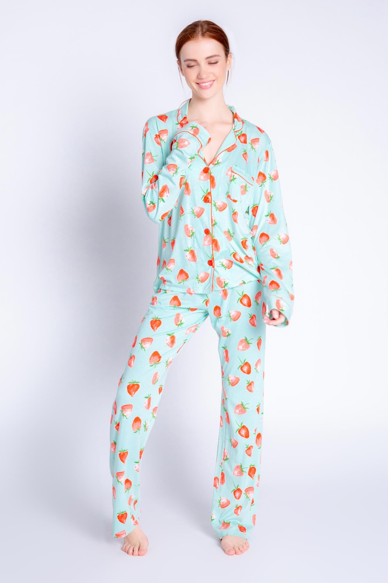 PLAYFUL PRINTS LIFE IS SWEET PJ SET