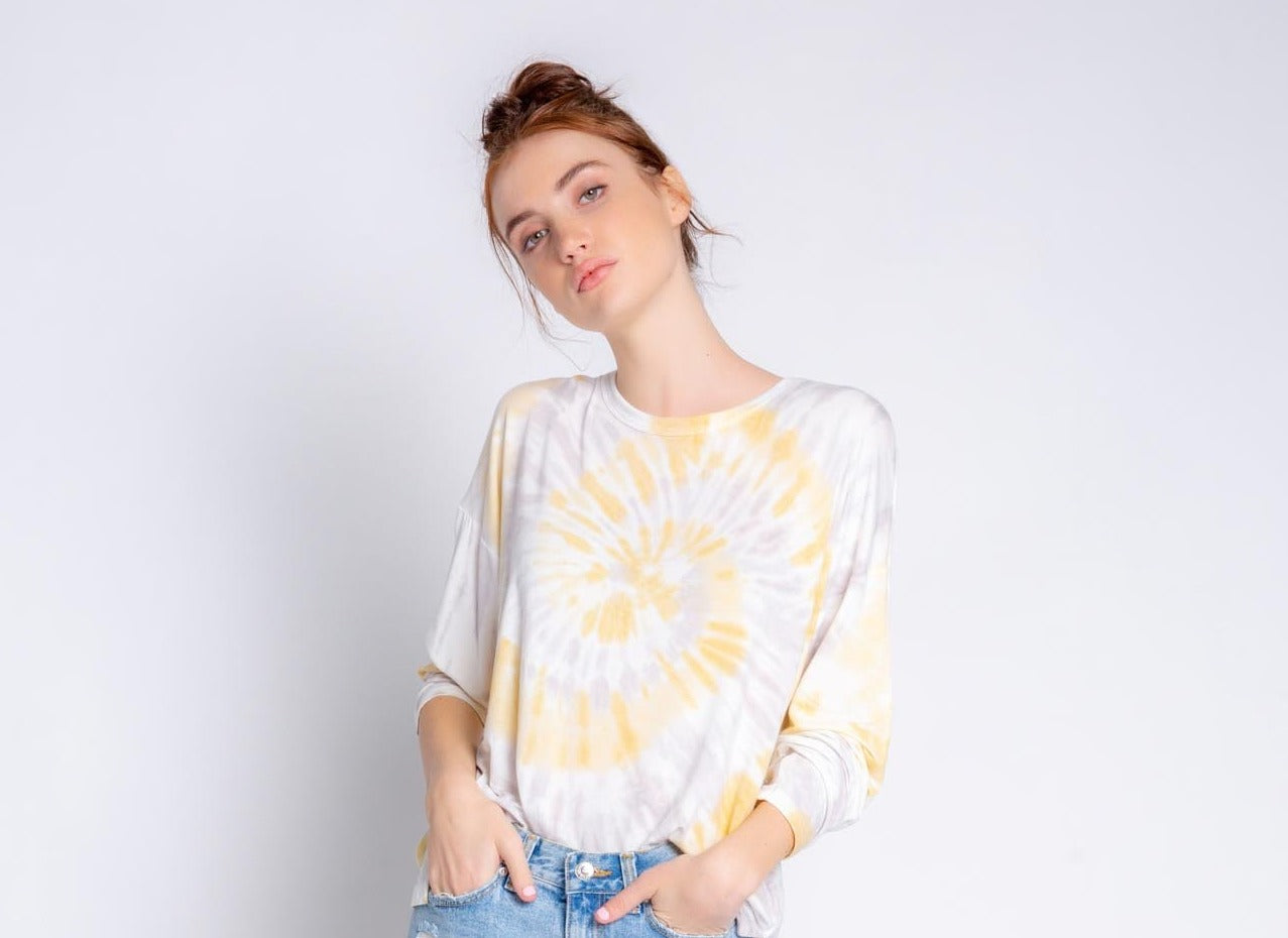 SUNBURST TIE DYE LOUNGE SET