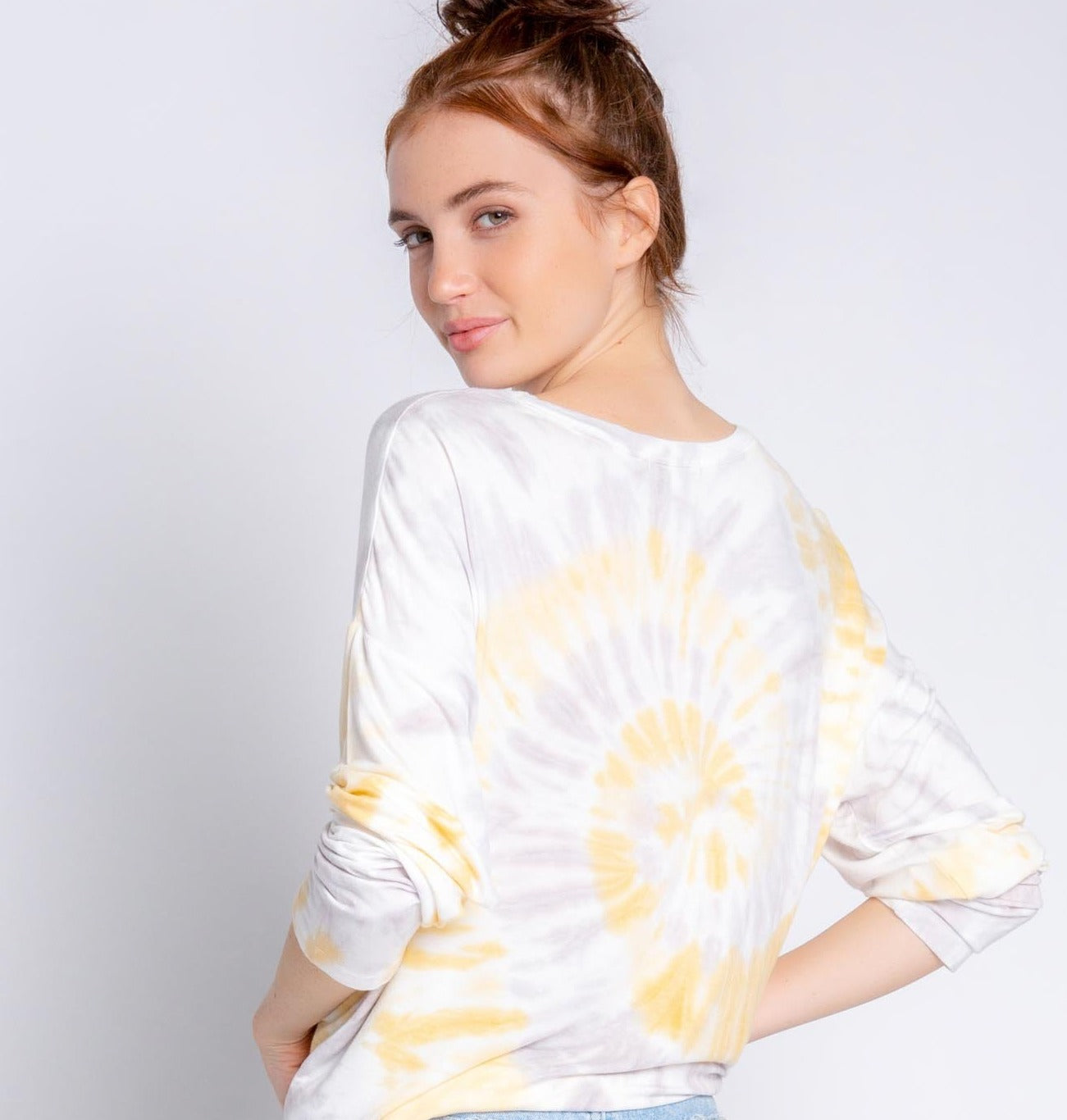 SUNBURST TIE DYE LOUNGE SET