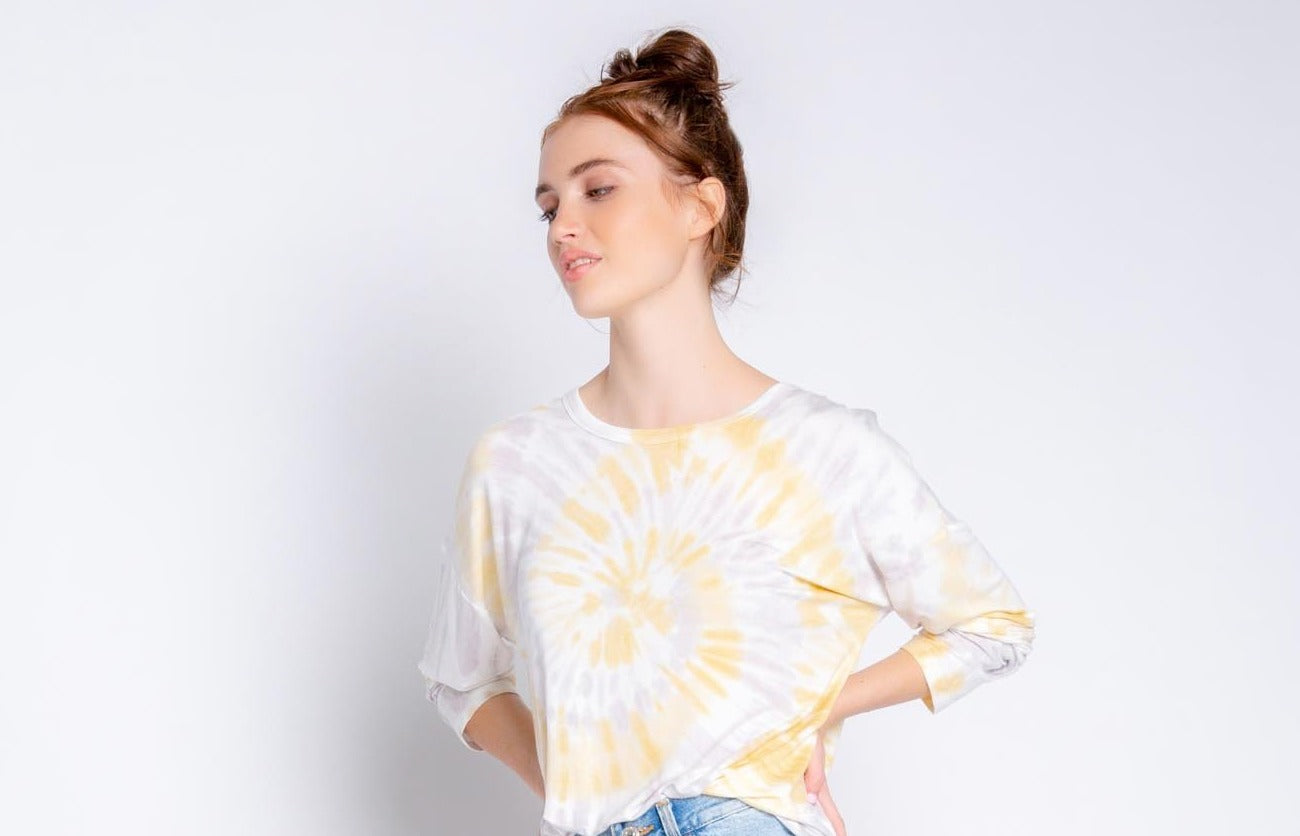 SUNBURST TIE DYE LOUNGE SET