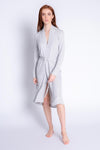 TEXTURED LOUNGE SOLID ROBE