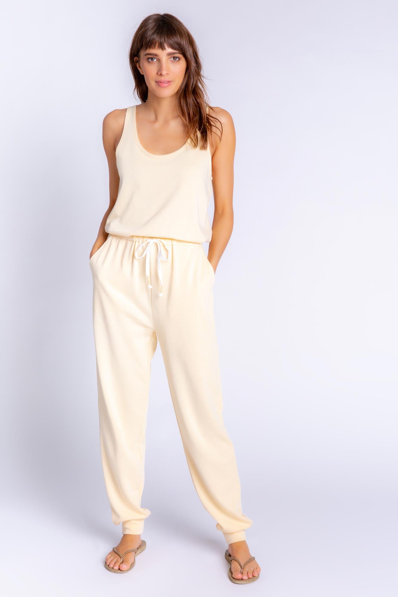 EVERYDAY LOUNGE ROMPER - SUNSHINE