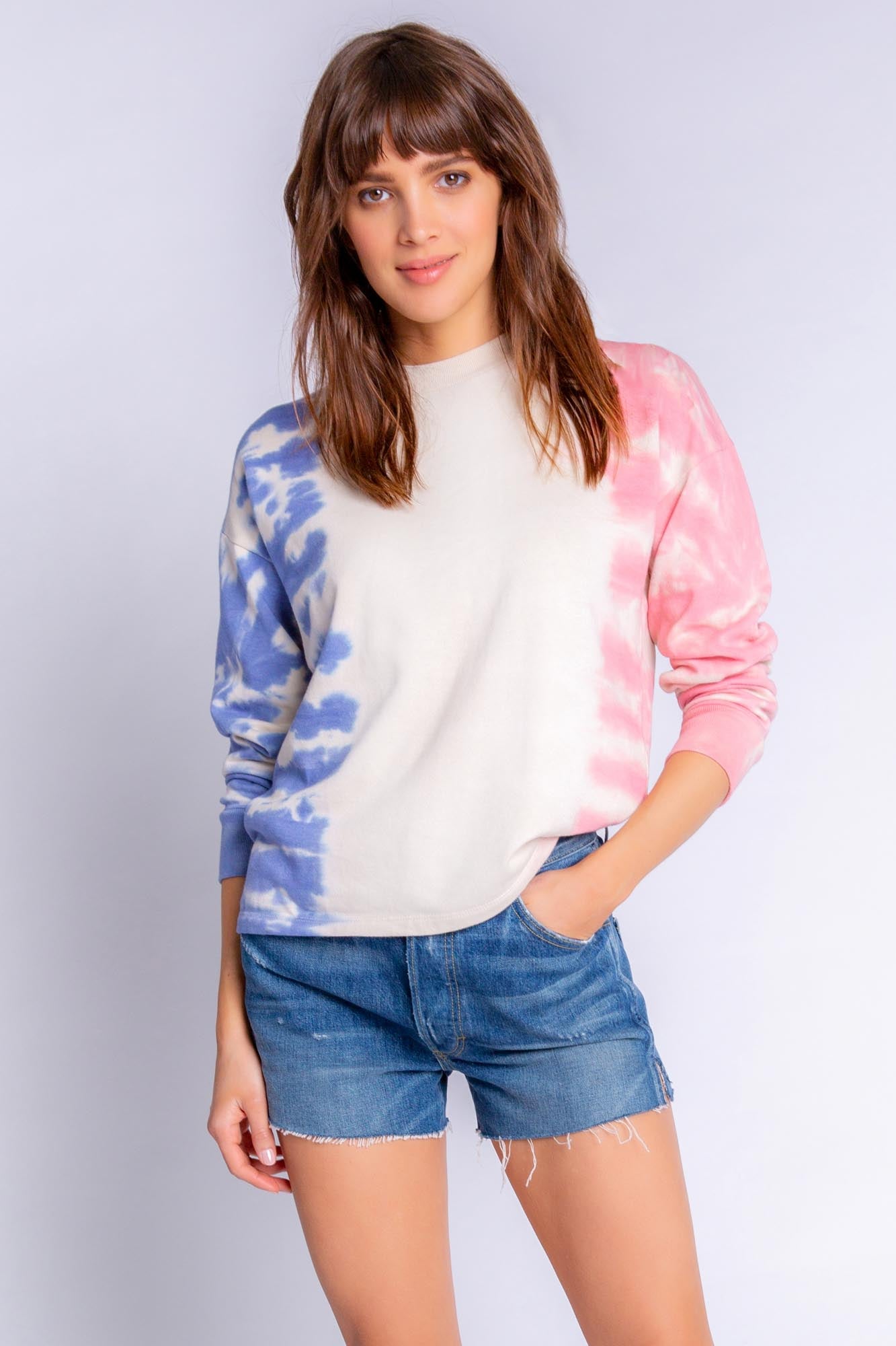 FADE AWAY TIE DYE TOP