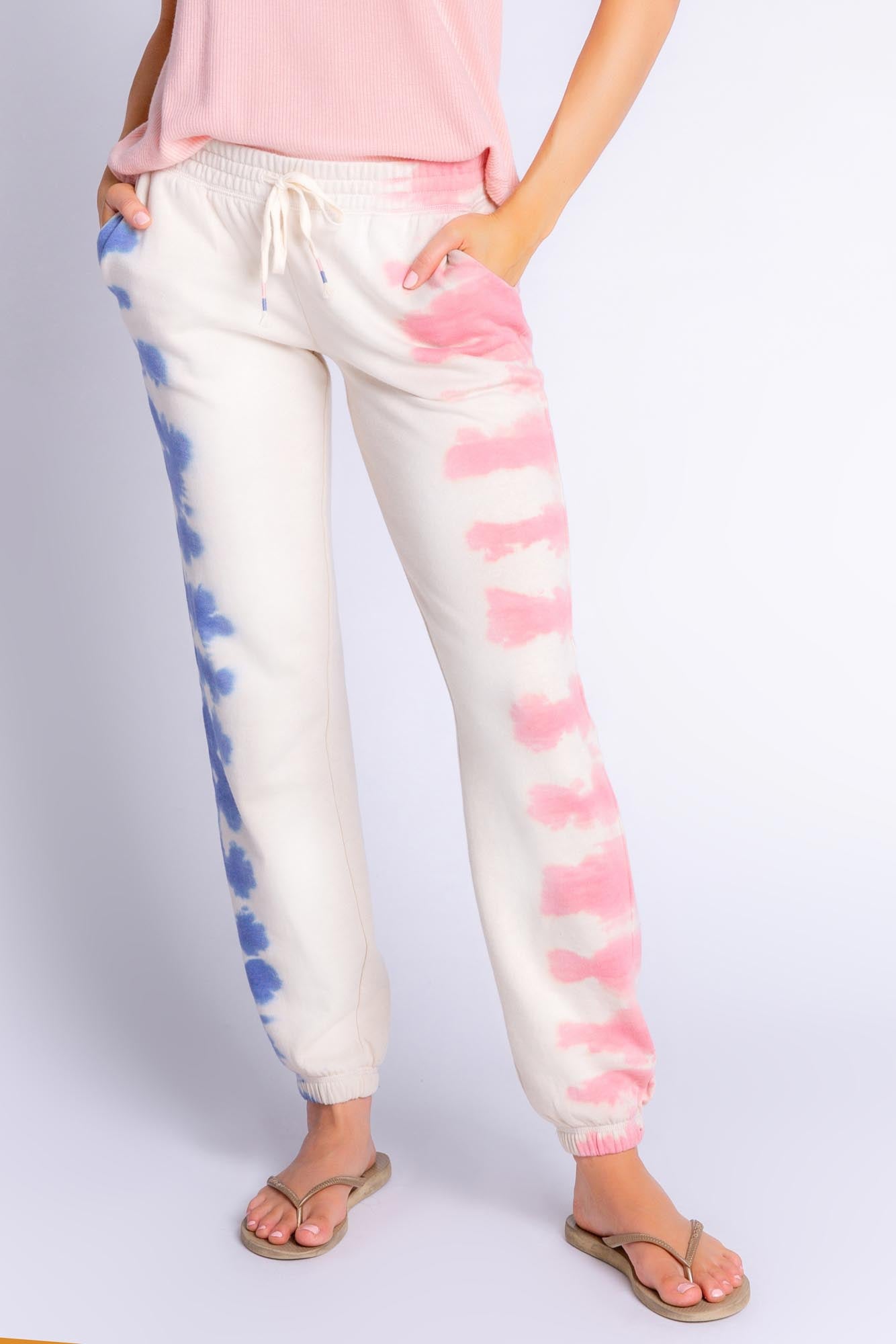 FADE AWAY SOLID PANT - TIE DYE