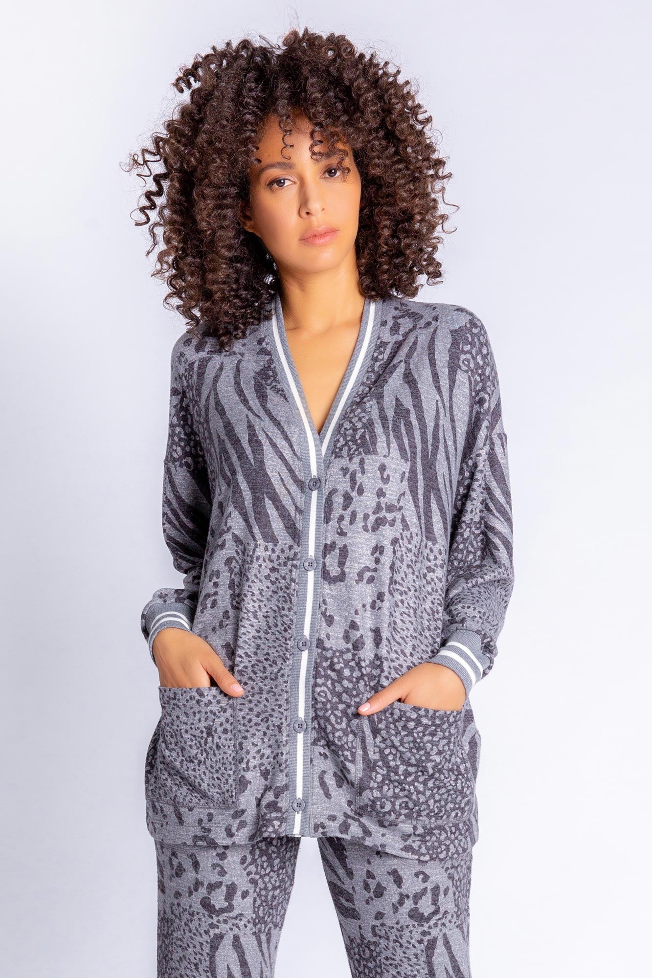 PATCH PERFECT LOUNGE CARDIGAN