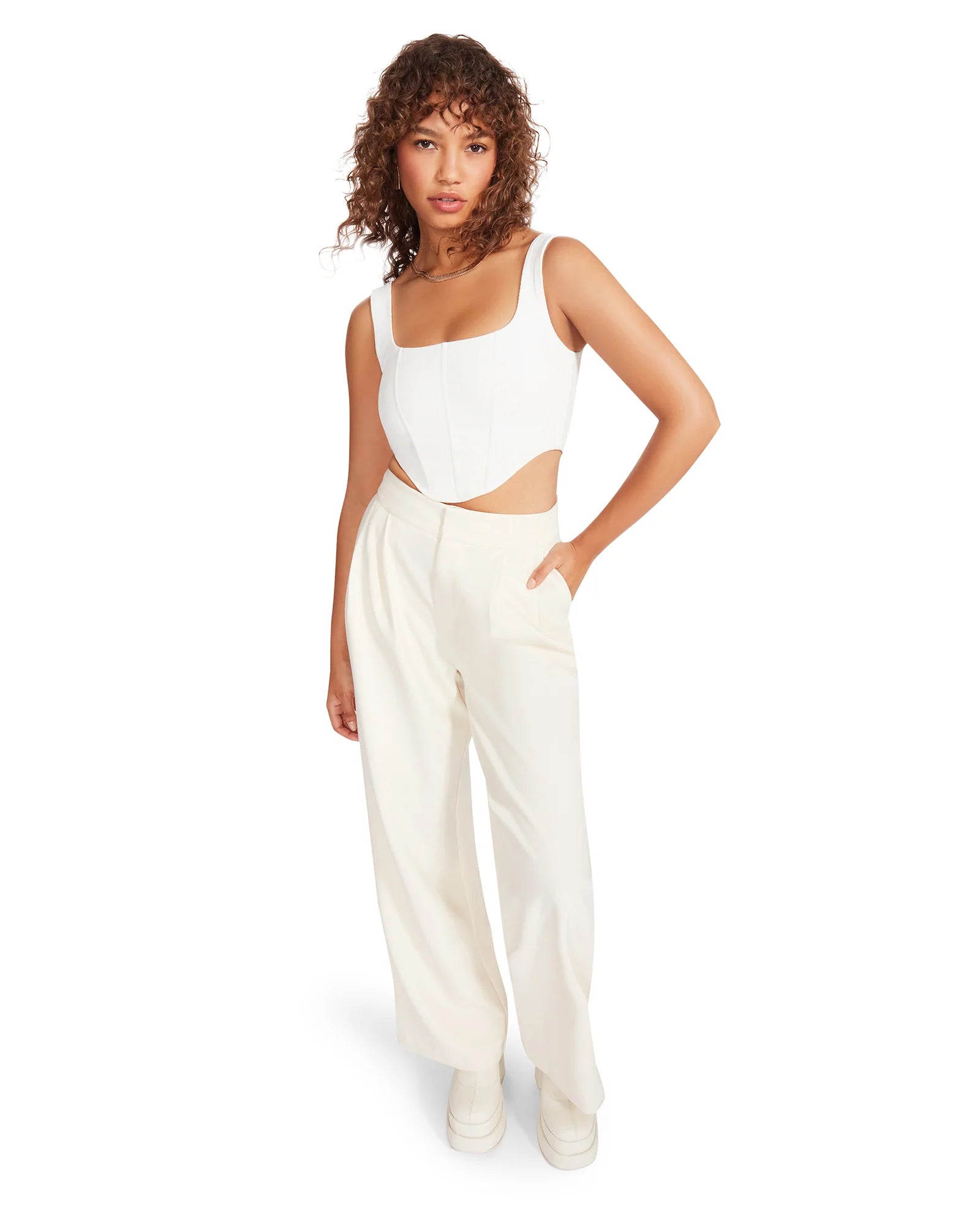 ISABELLA PANT - IVORY (ONLINE ONLY)