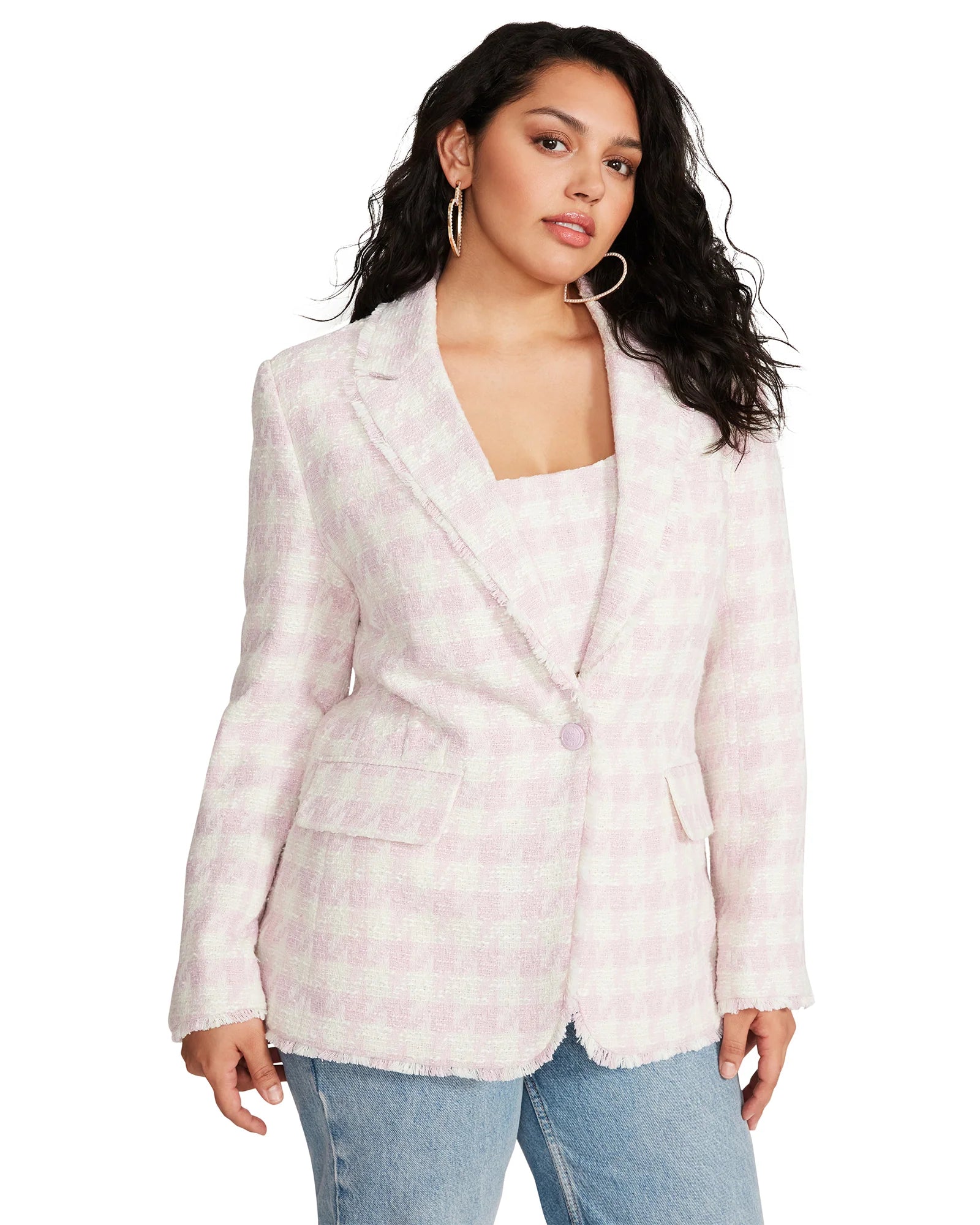 HARLOW JACKET - PINK TULLE