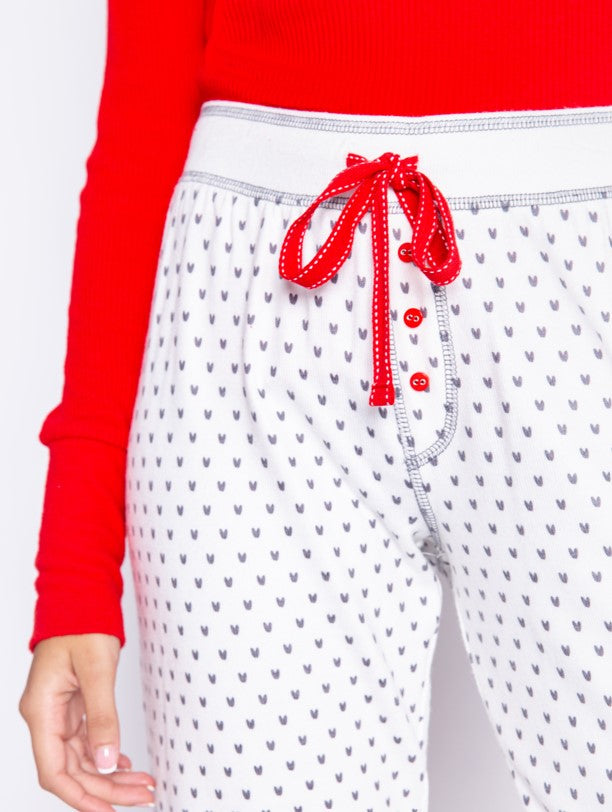 HAPPY HAPPY JOY JOY JAMMIE PANT - IVORY