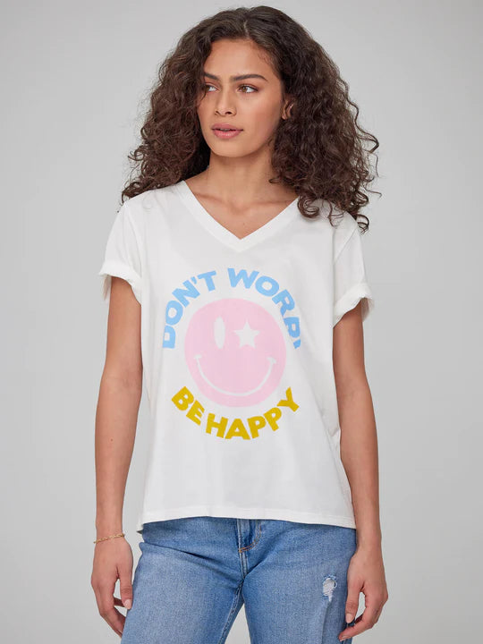 DON'T WORRY BE HAPPY - VIOLA TEE