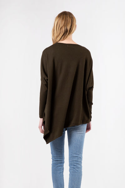 TINA SWEATER - OLIVE - ONLINE ONLY