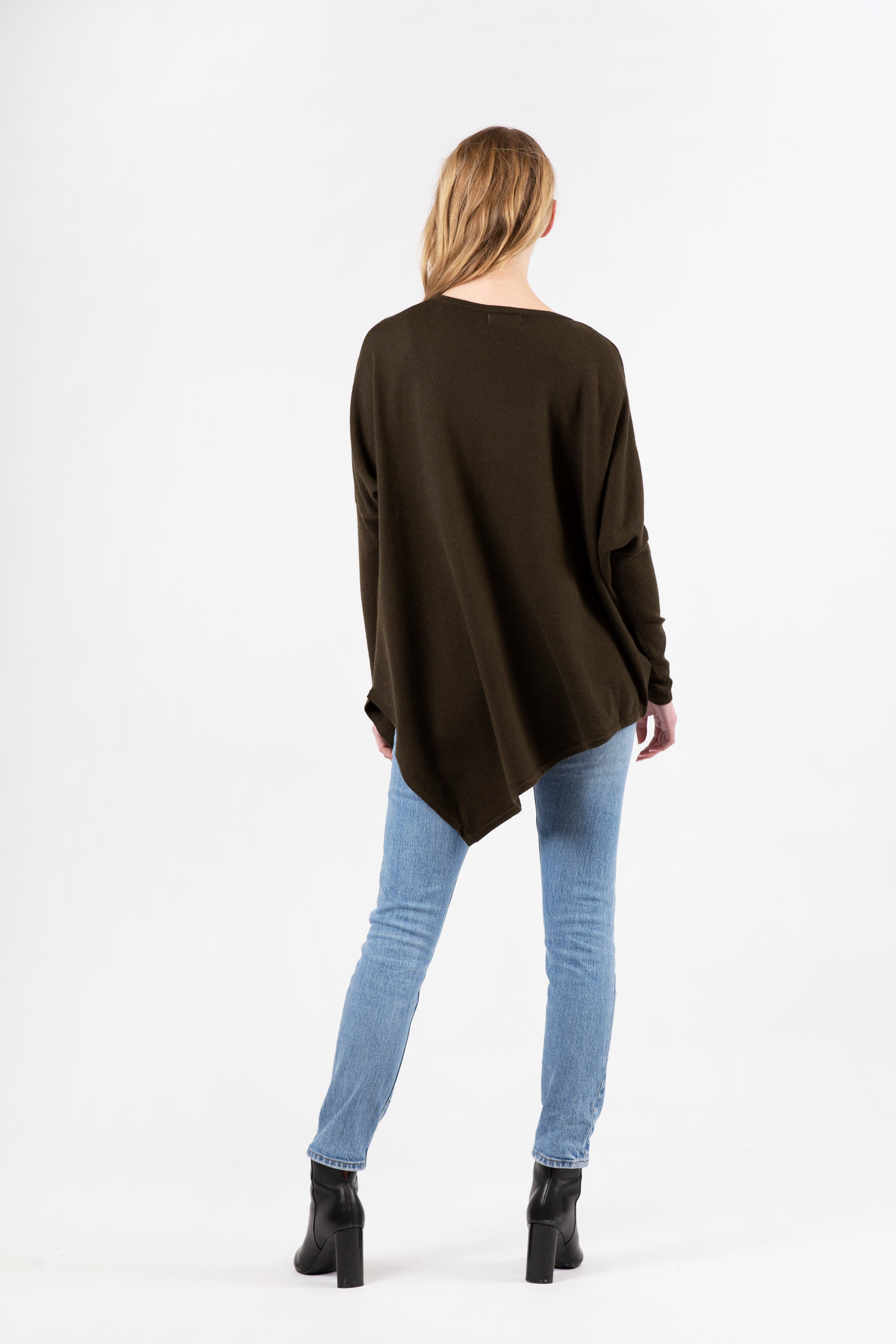 TINA SWEATER - OLIVE - ONLINE ONLY