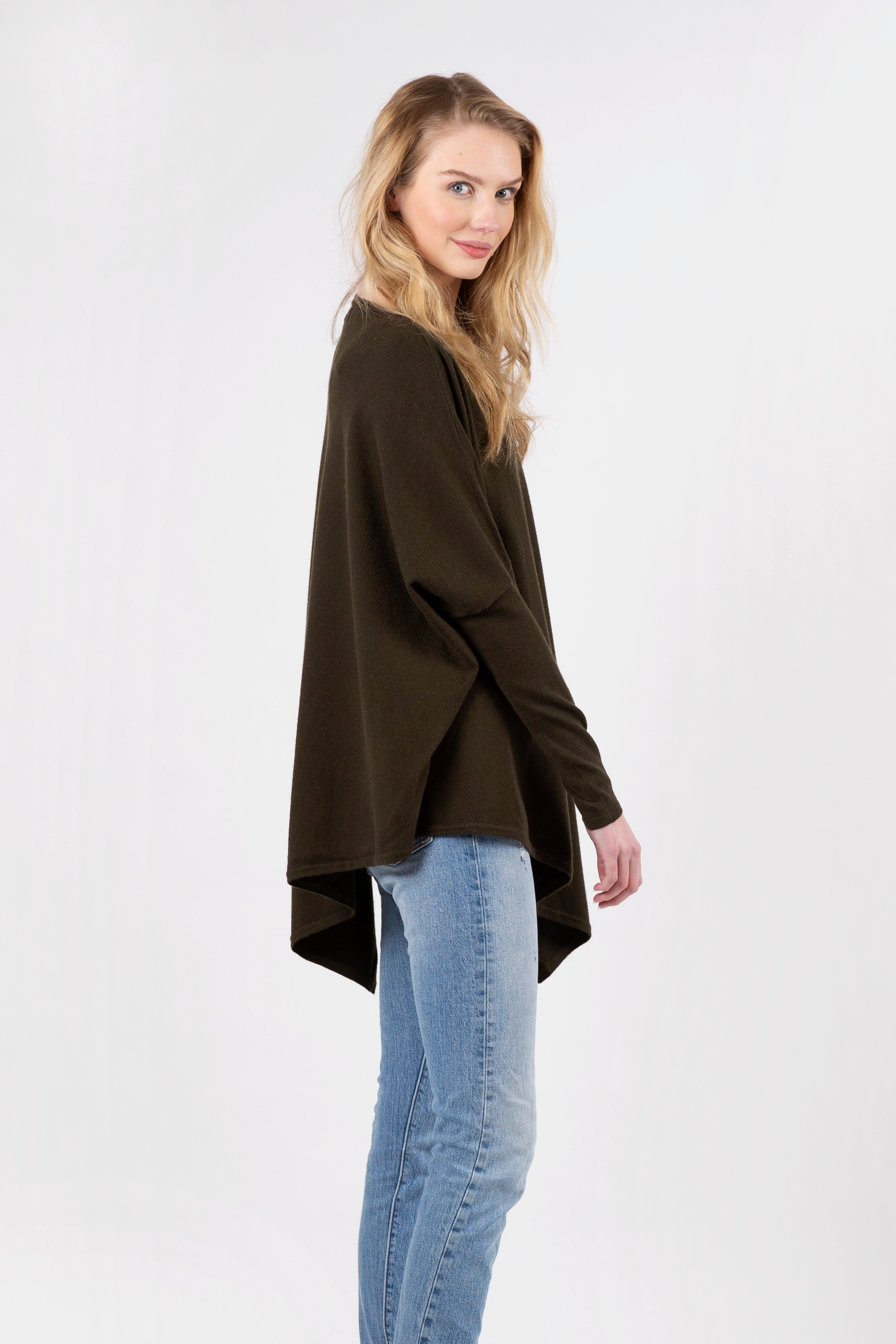 TINA SWEATER - OLIVE - ONLINE ONLY