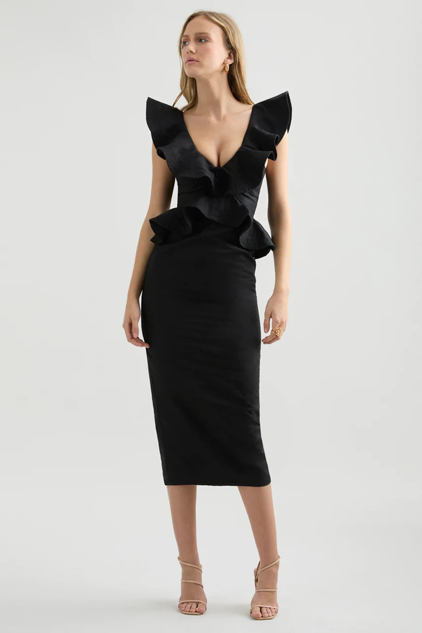 NASSAU DRESS - BLACK (ONLINE ONLY)