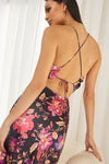 ZEIDA SLIP DRESS - PINK FLORAL