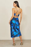 ZEIDA SLIP DRESS - BLUE FLORAL