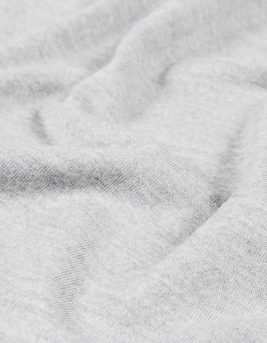 WOMENS CLASSIC ORGANIC CREW - SNOW MELANGE