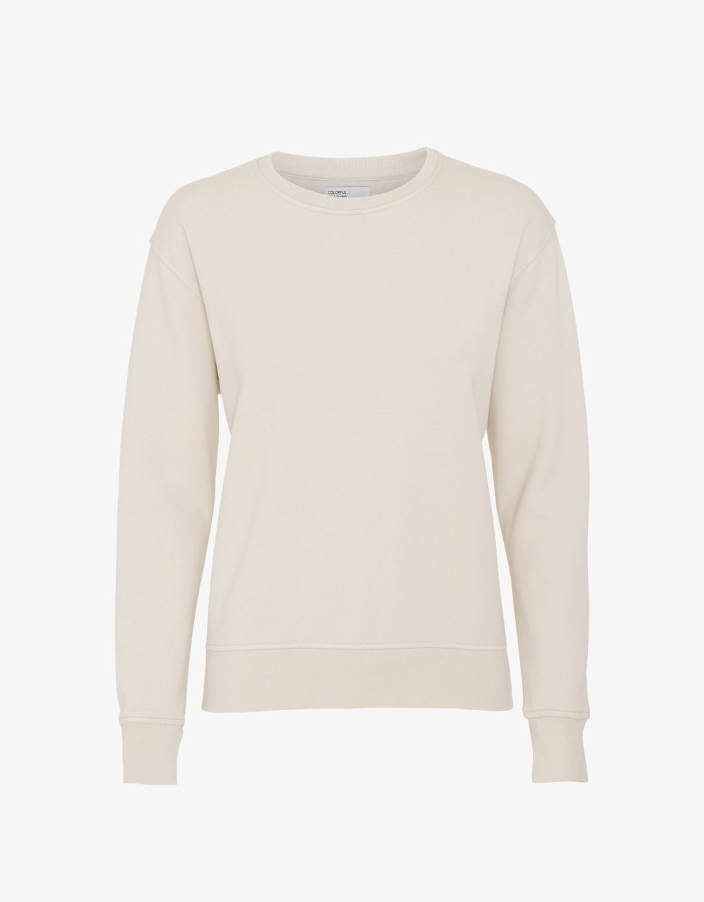 WOMEN CLASSIC ORGANIC CREW - IVORY WHITE