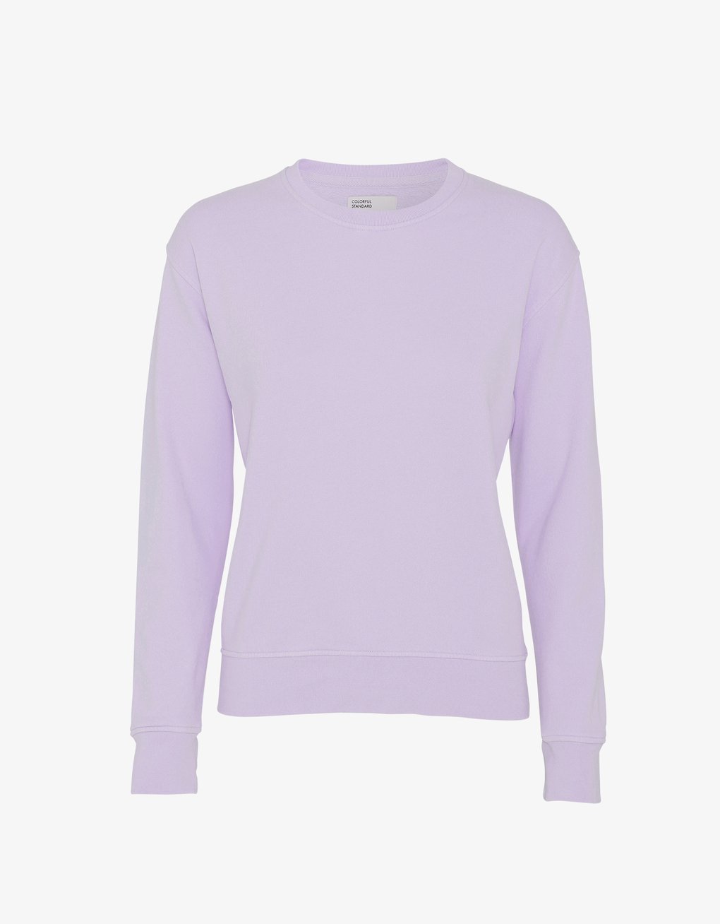 WOMEN CLASSIC ORGANIC CREW - SOFT LAVENDER