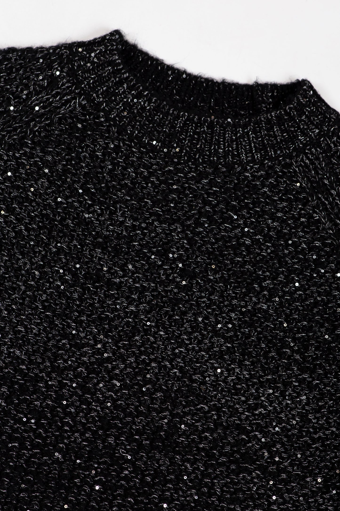 ZAINE SWEATER - BLACK SPARKLE - ONLINE ONLY