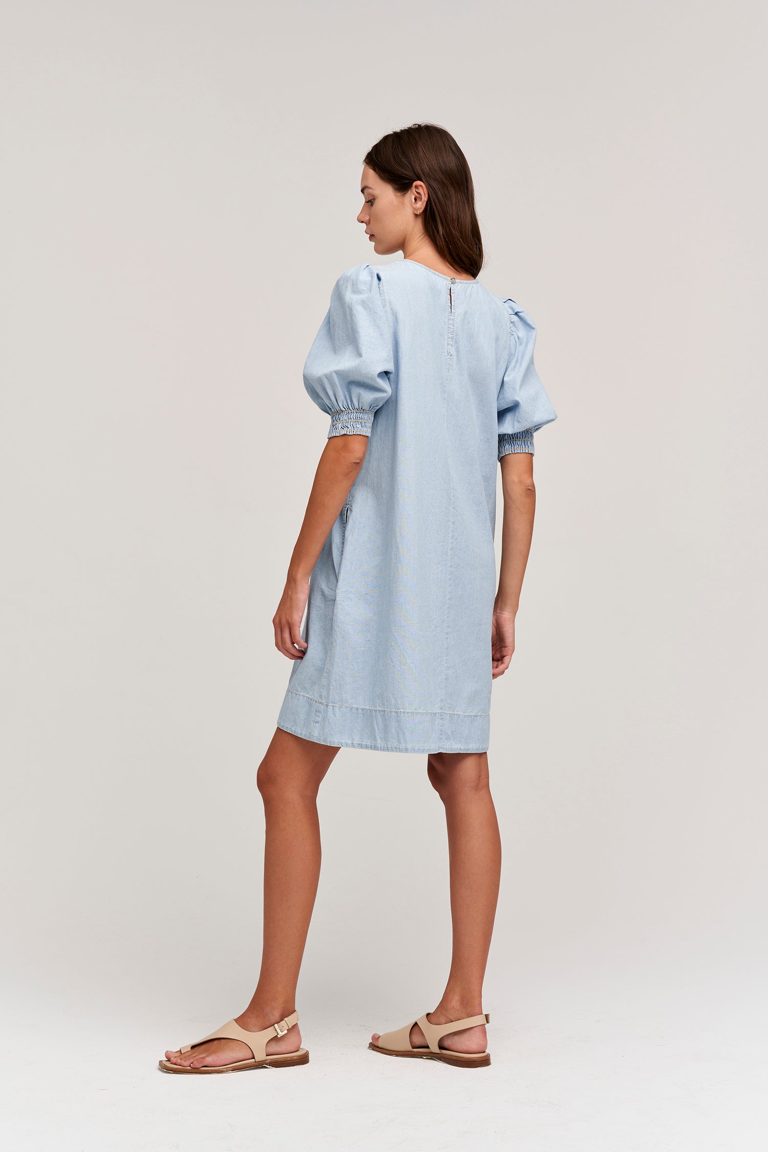 NAOMI CHAMBRAY DRESS