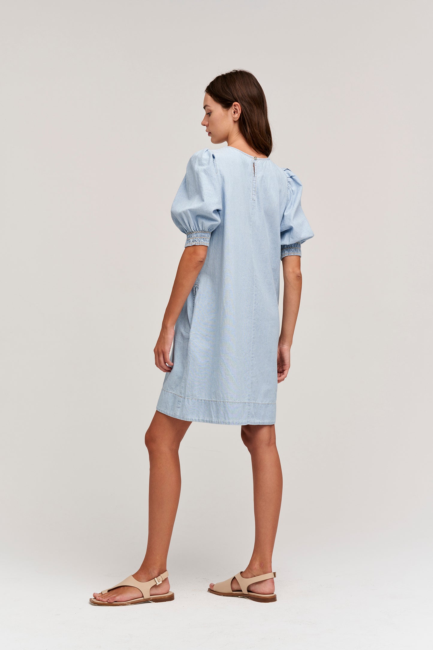 NAOMI CHAMBRAY DRESS