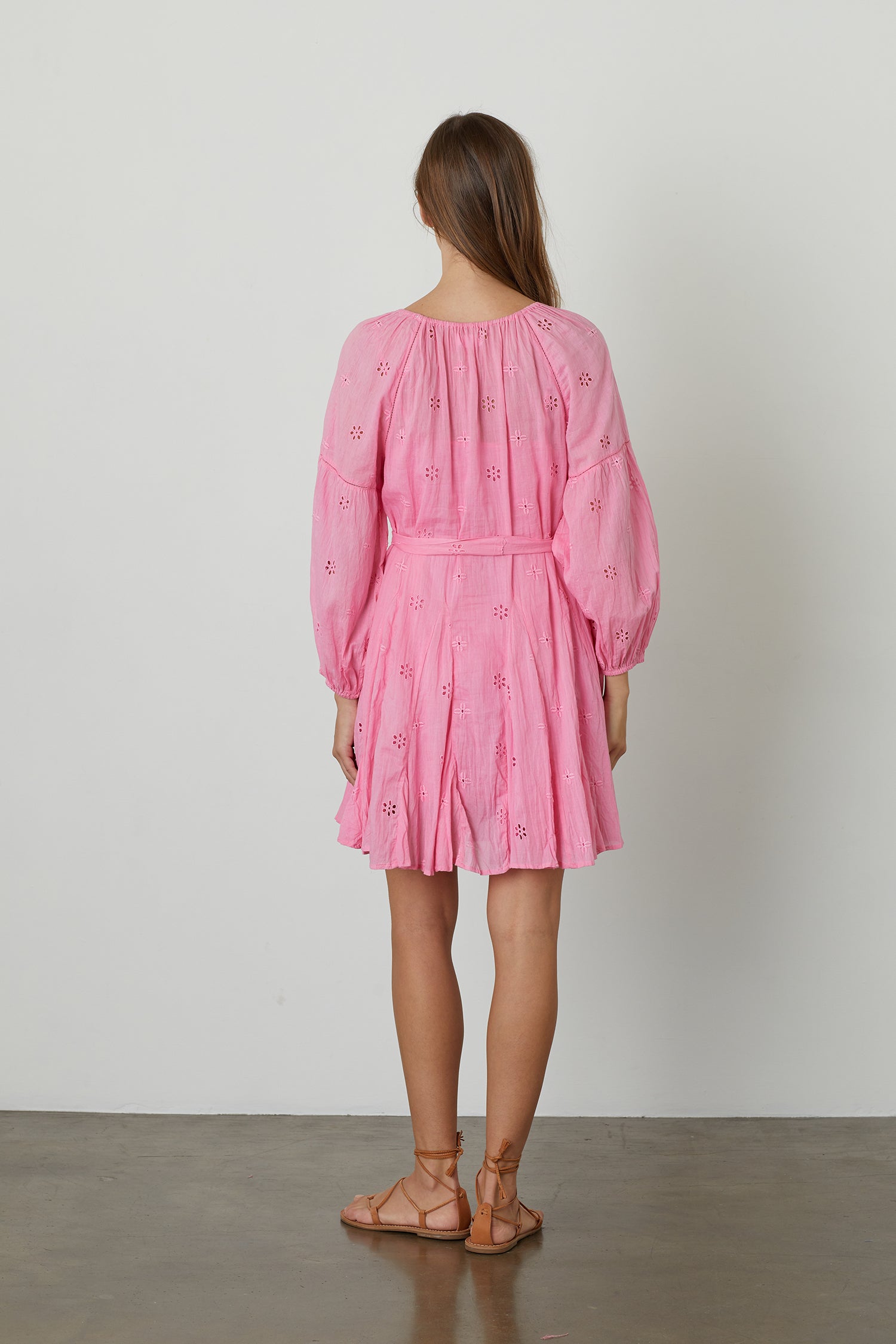 GRACIE EYELET DRESS