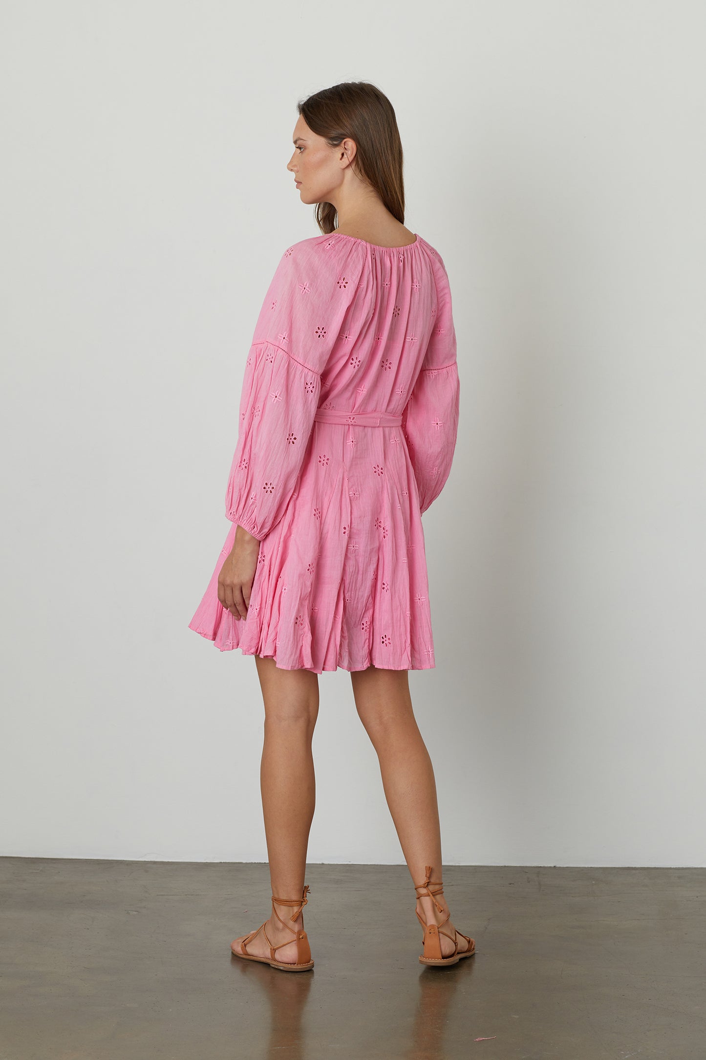 GRACIE EYELET DRESS