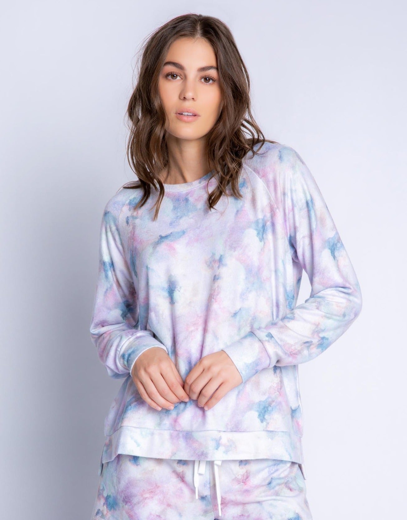 MARBLE VIBES TIE DYE LOUNGE SET