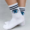 EYE LOVE YOU SOCKS (2 PAIRS)