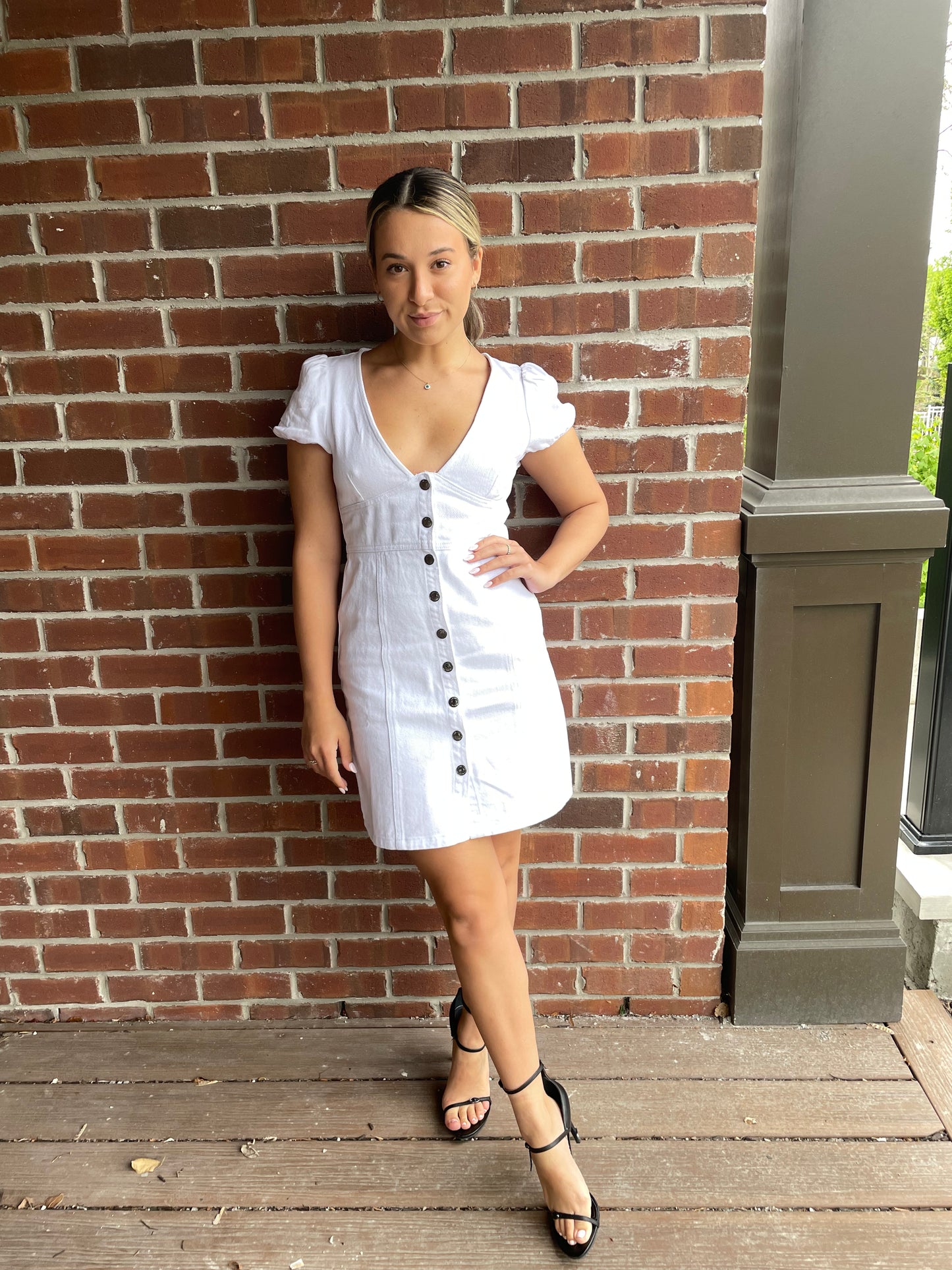 EMMA BUTTON UP DRESS