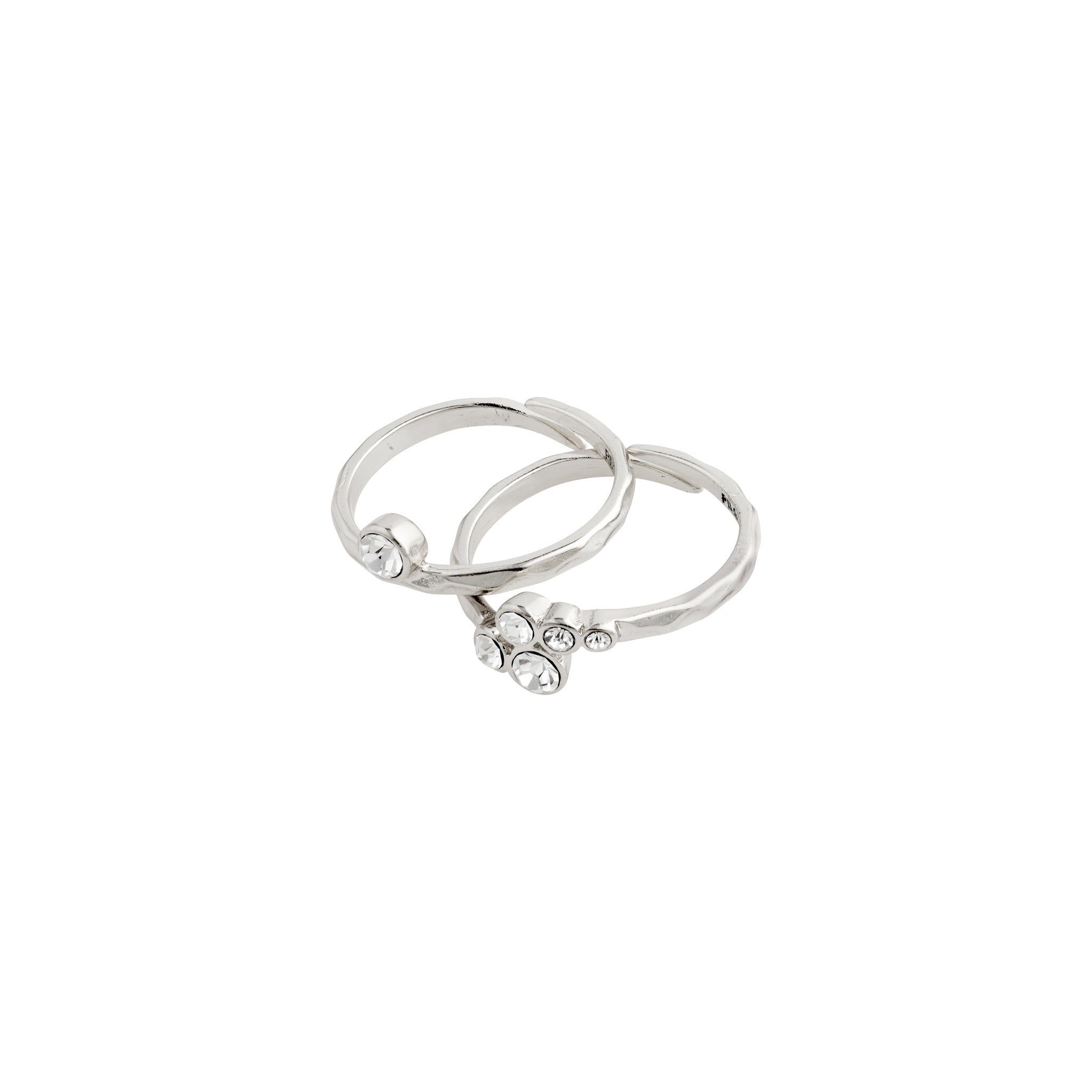 FRAN RING SET - SILVER