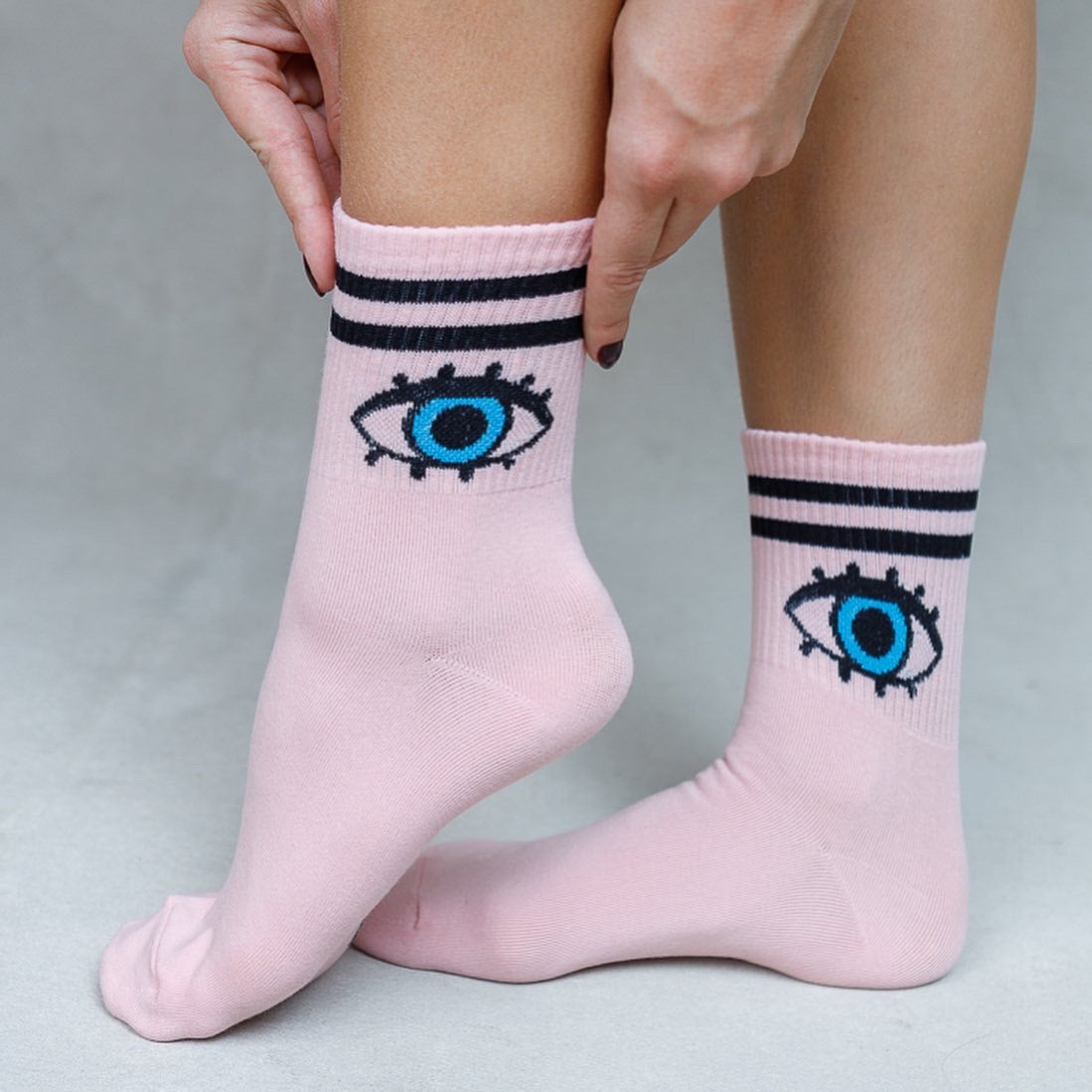 EYE LOVE YOU SOCKS (2 PAIRS)