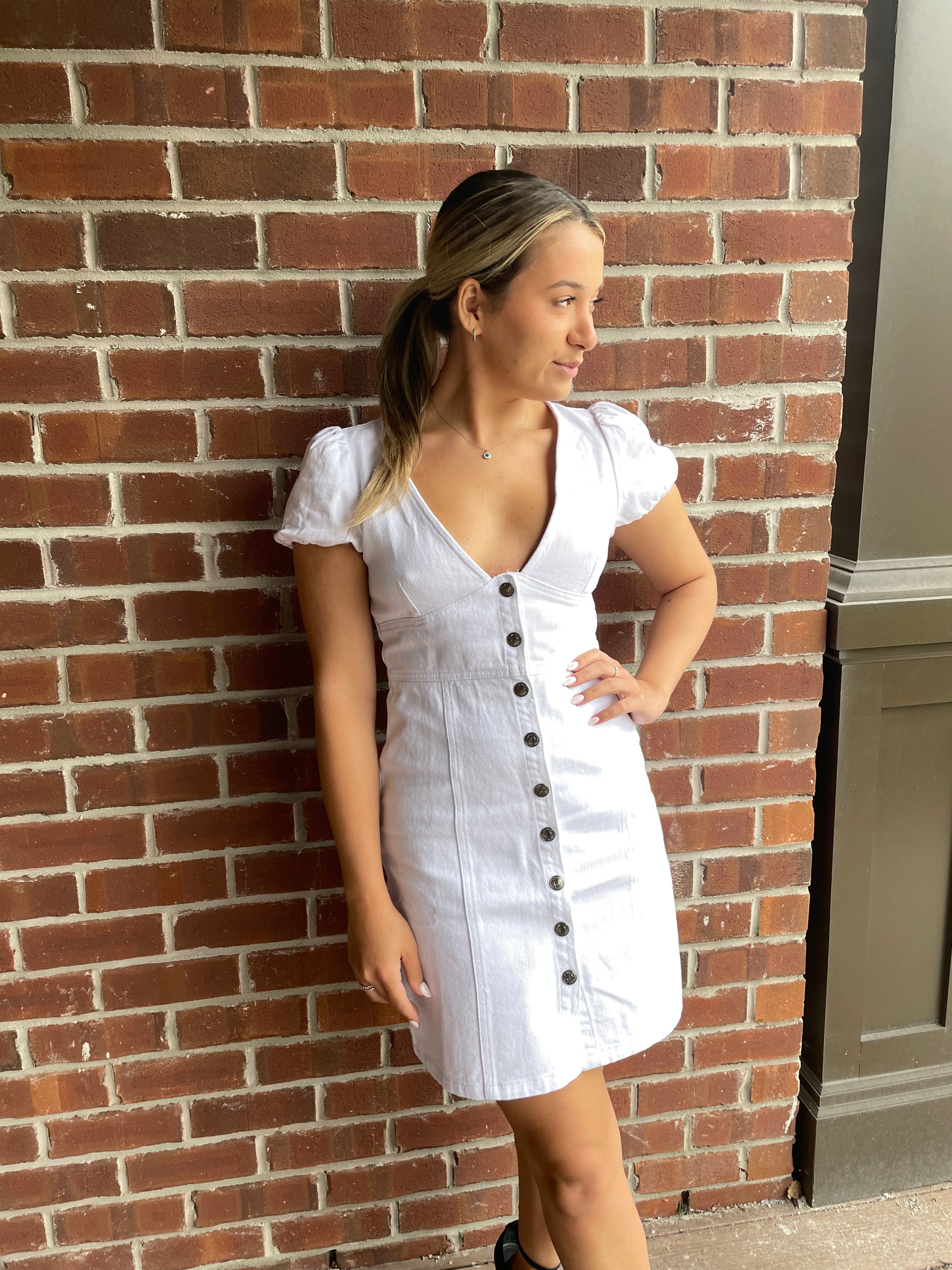 EMMA BUTTON UP DRESS