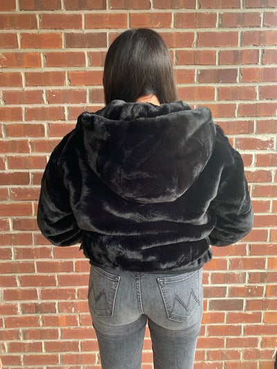 RORY FAUX FUR BOMBER