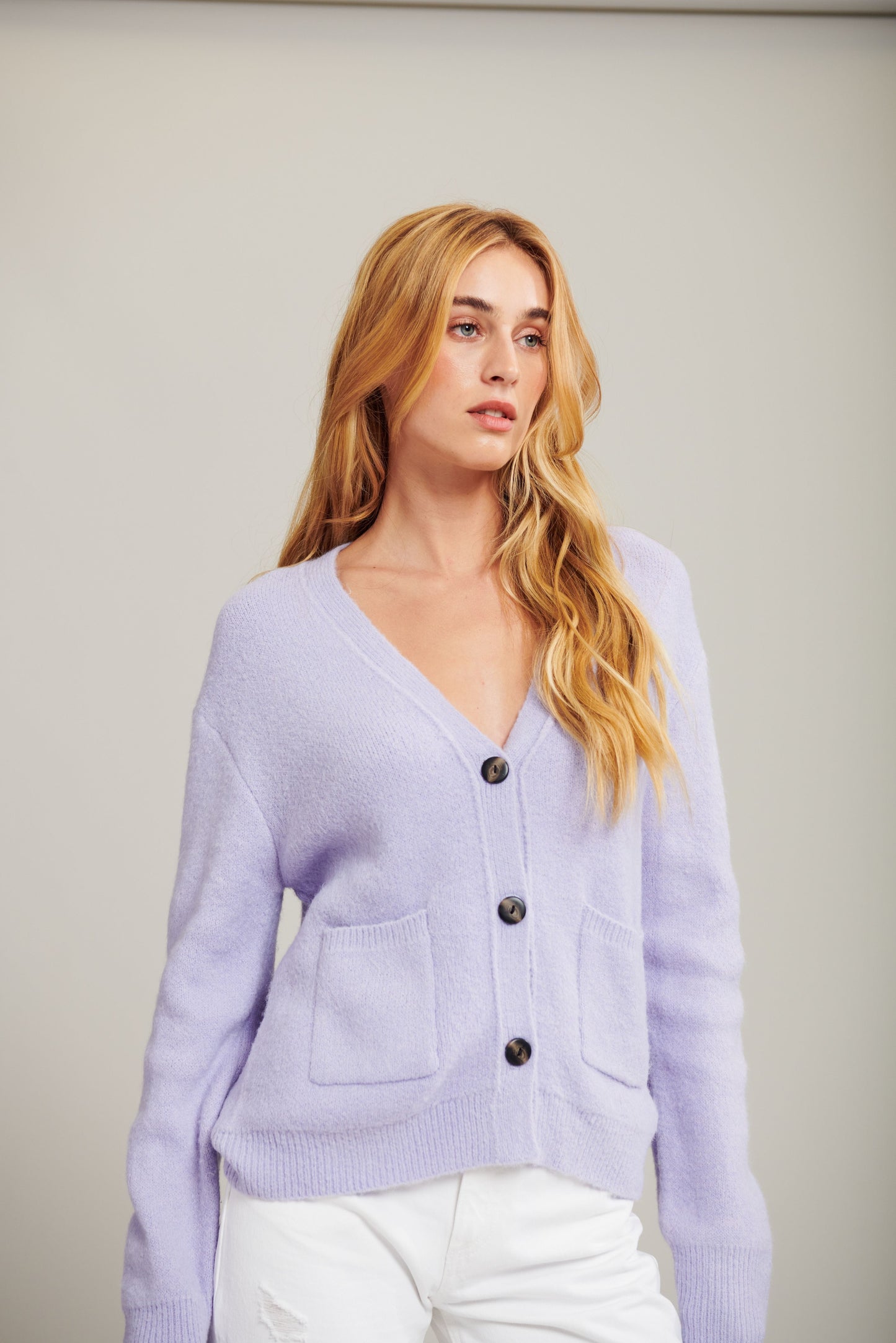 PIERRE CARDIGAN - SPRING IRIS