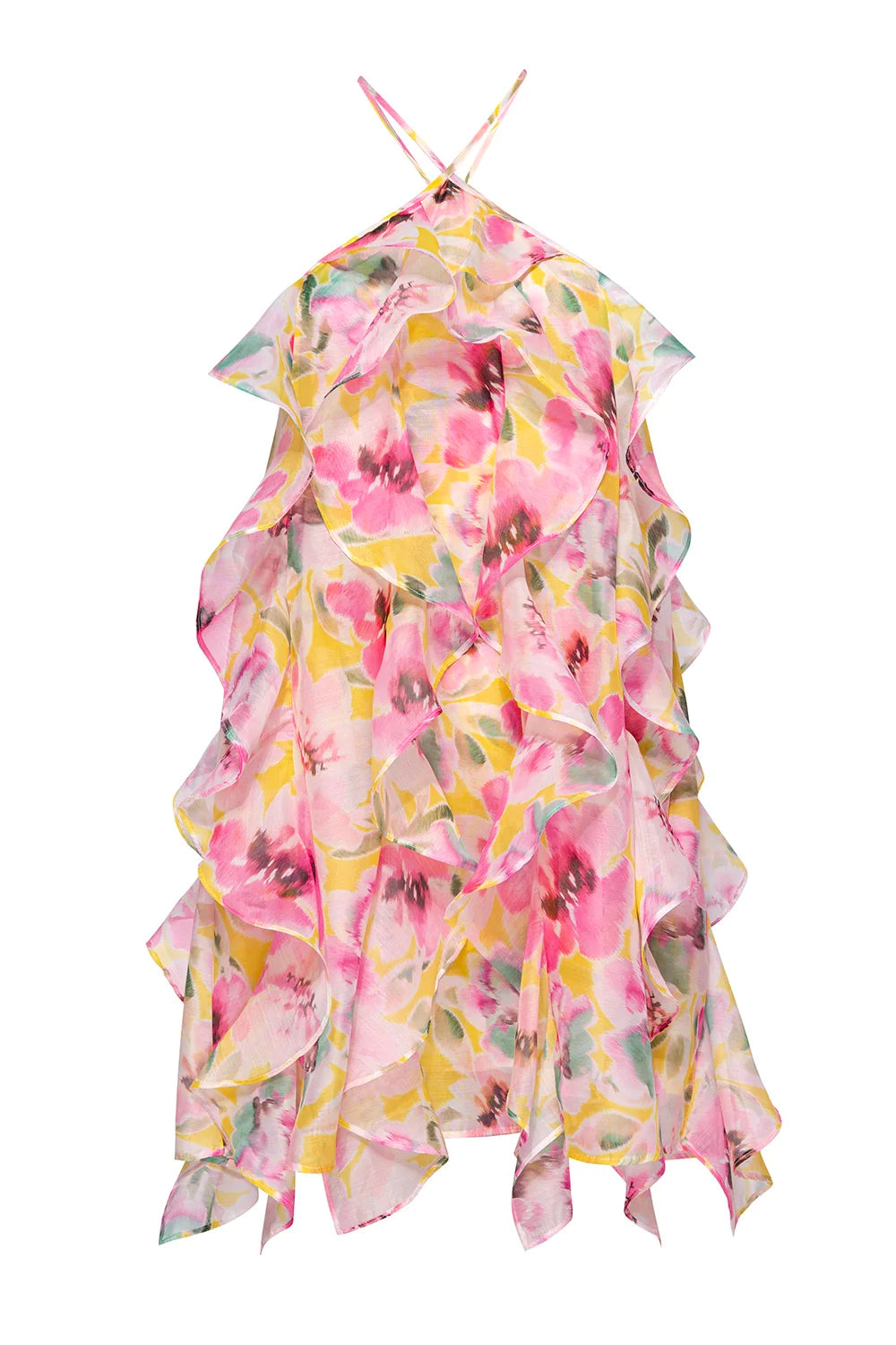 MIAH DRESS - HELLO YELLOW FLORAL MIX