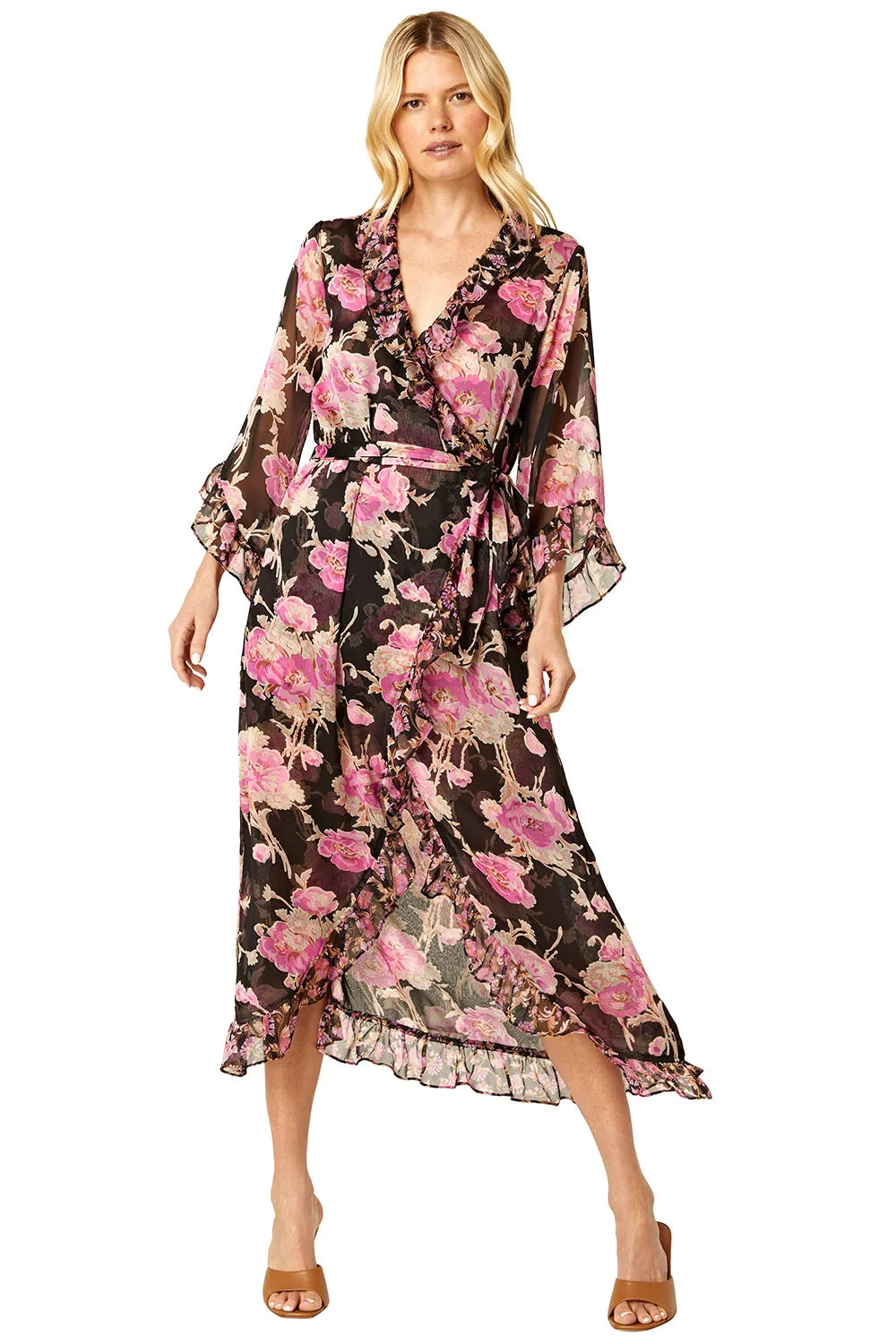 NAIA WRAP DRESS - ROSETTA (ONLINE ONLY)