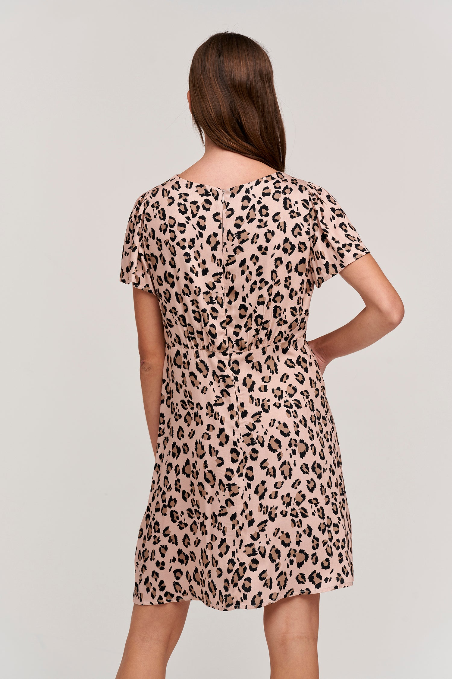 DREW CHEETAH PRINT DRESS