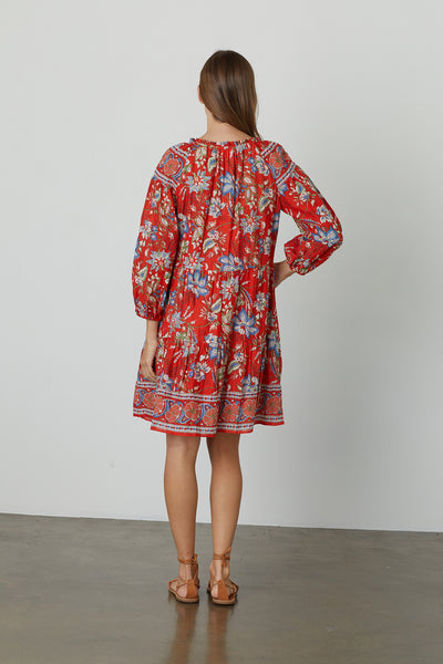 LILAH PAISLEY DRESS